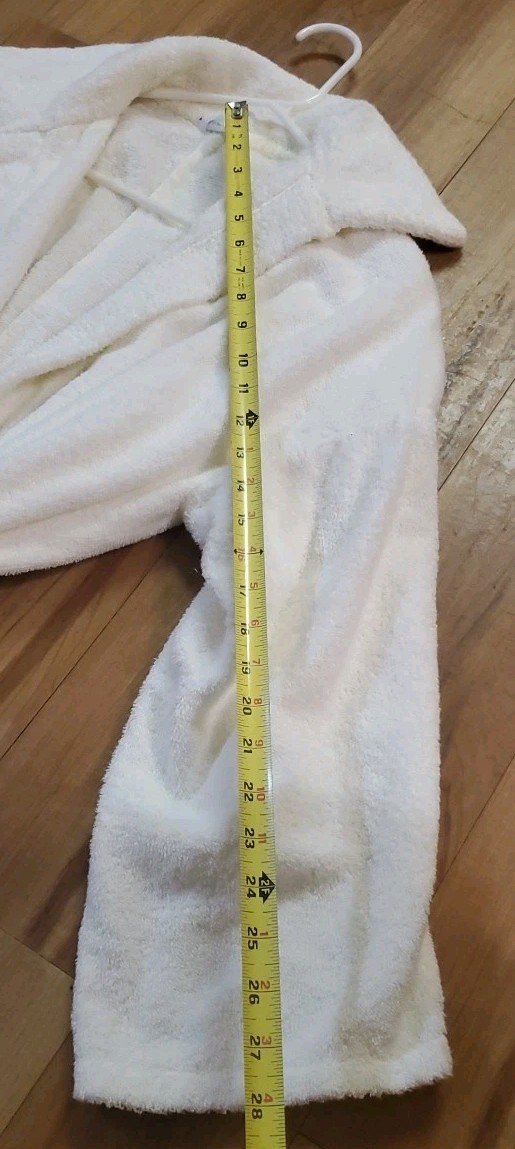 Vintage Terrycloth Bath Robe Wrap Sak by Barry White Size S/M