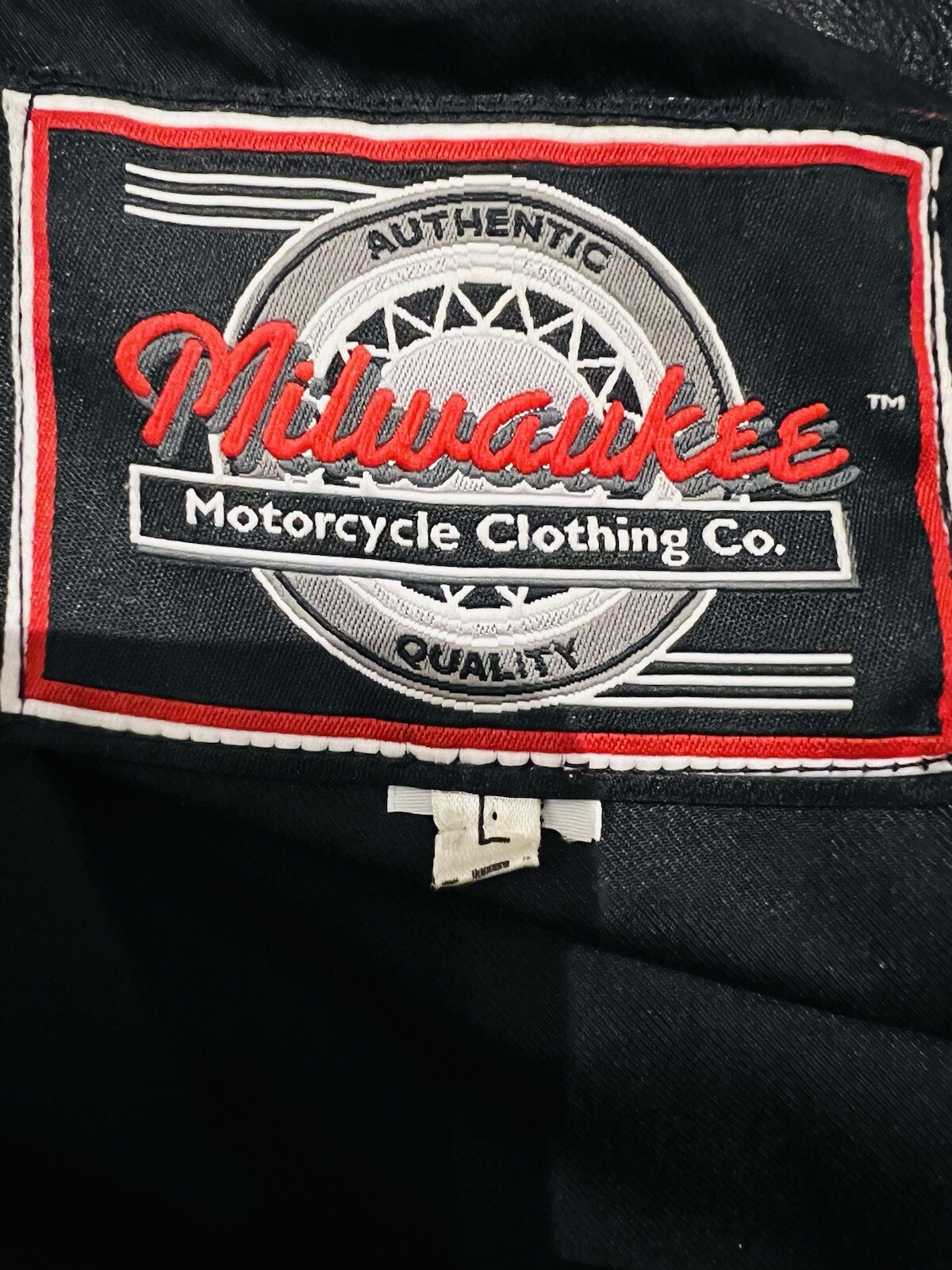 Vintage Milwaukee Leather Womens Black Jacket “L” Very Heavy And Durable