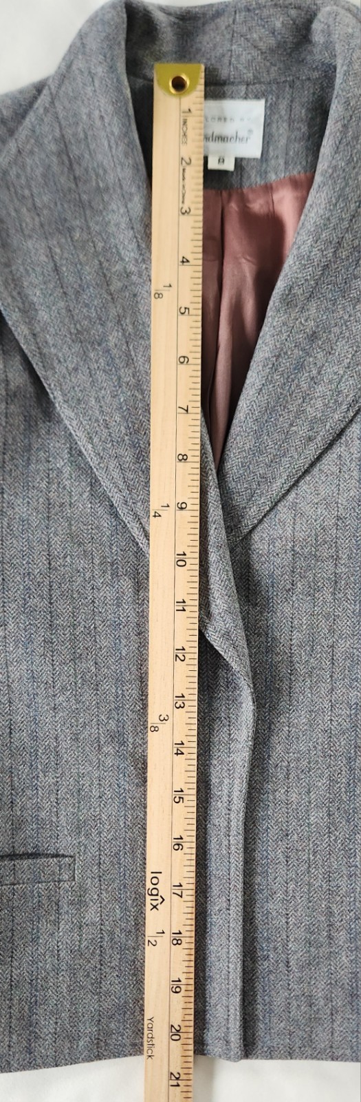 Handmacher Weathervane 100% Wool Womens Blazer Sport Coat Vtg 1950’s/1960’s