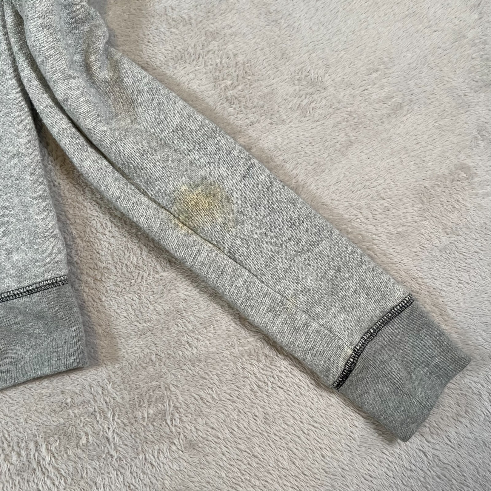 Vintage Victoria’s Secret PINK Hoodie Size XS Gray Full Zip Love Pink 86 Graphic