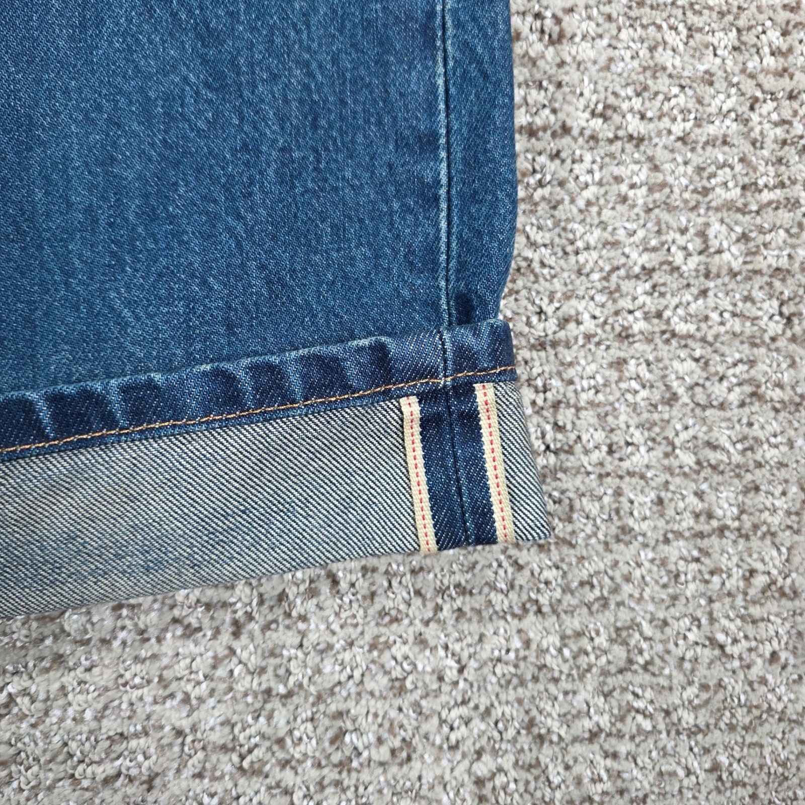 Levis 501 90s Selvedge Denim Jeans Womens 25×30 Blue Straight Leg Mid Rise NWT