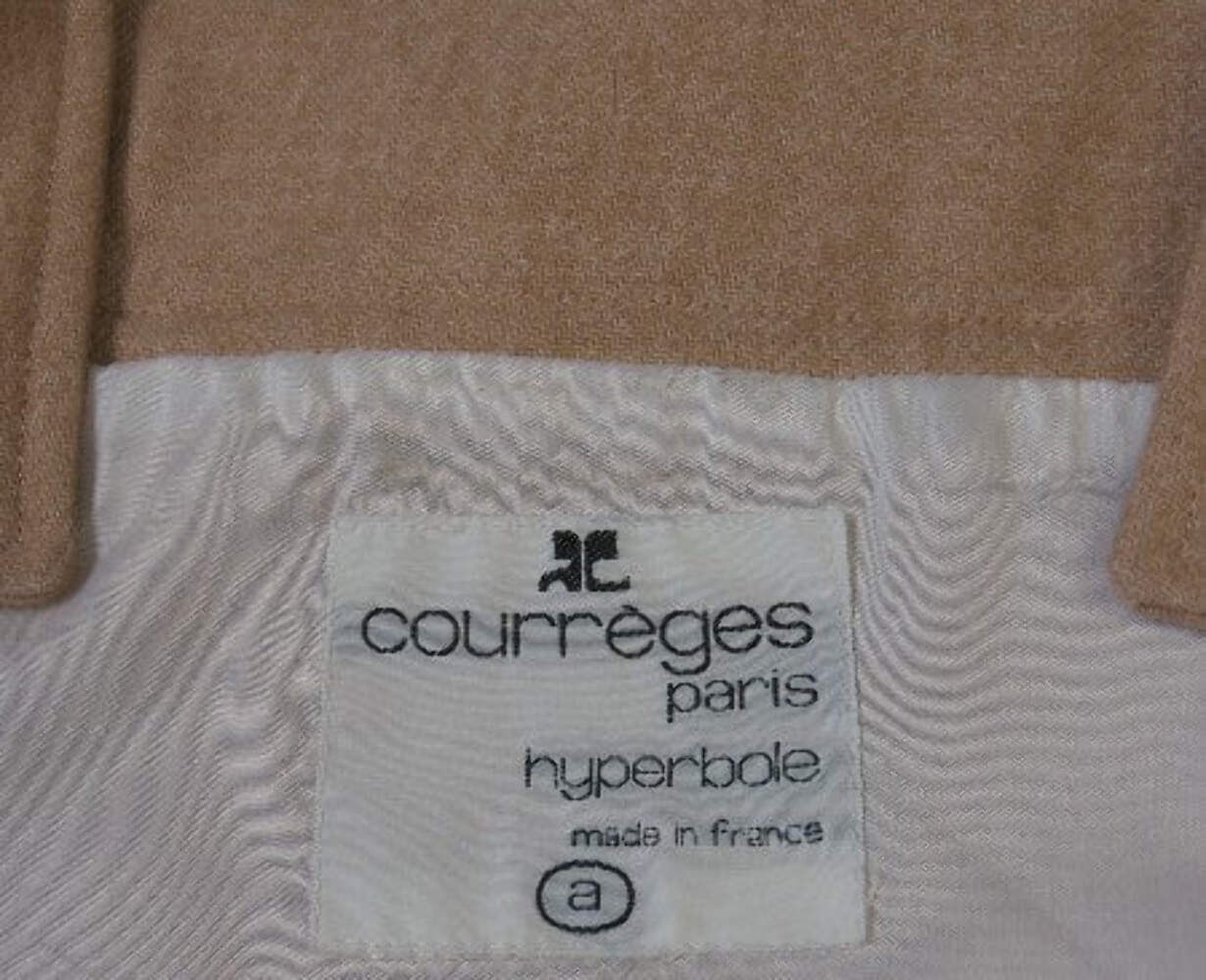 Vintage 70s Mod Jumper Dress Courreges S/XS Designer