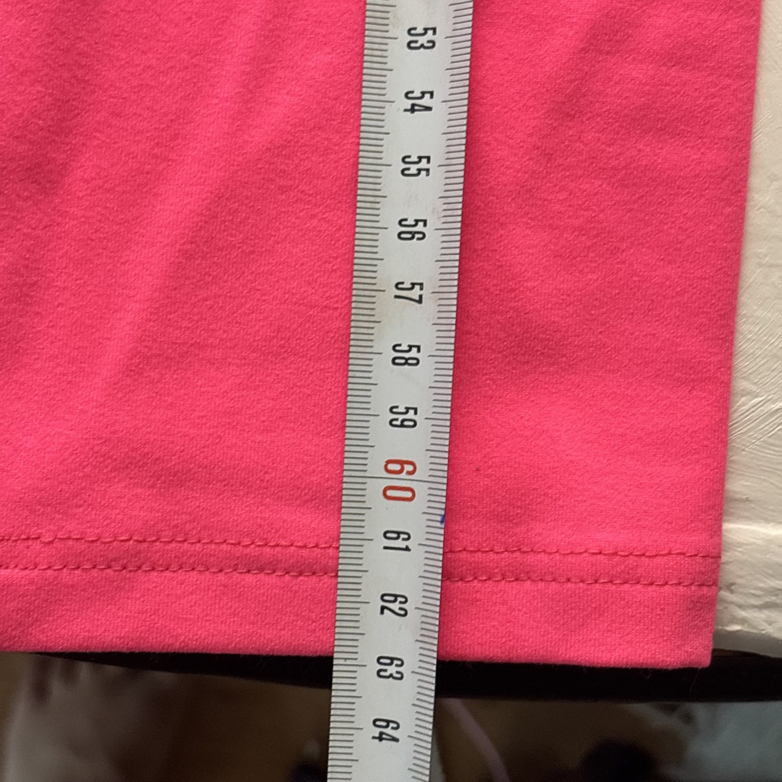 80s-90s Candy Jay Hot Pink Capri Leggings Vintage Aerobics Deadstock