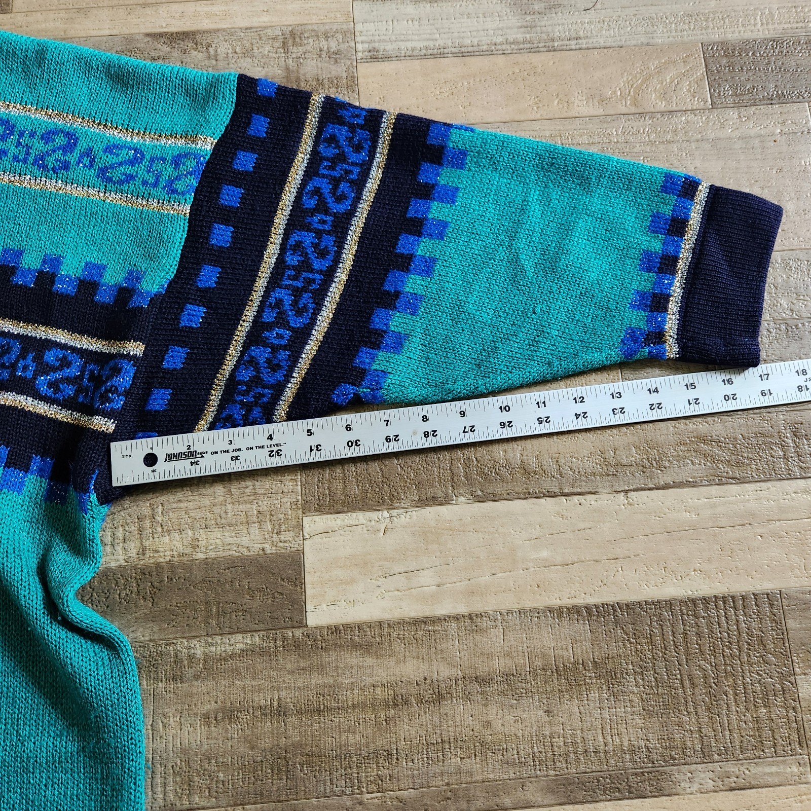 Vintage Oversized Boxy Avant-Garde Knit Sweater 80s-90s Handmade Europe L-XL