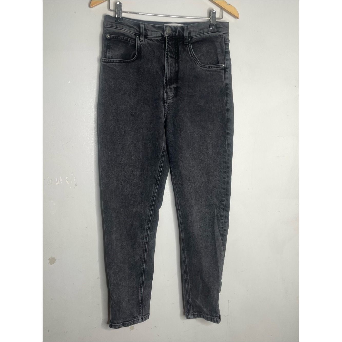Reformation 80’s Ultra High Cigarette Jeans Zipper Ankle Yuma 29