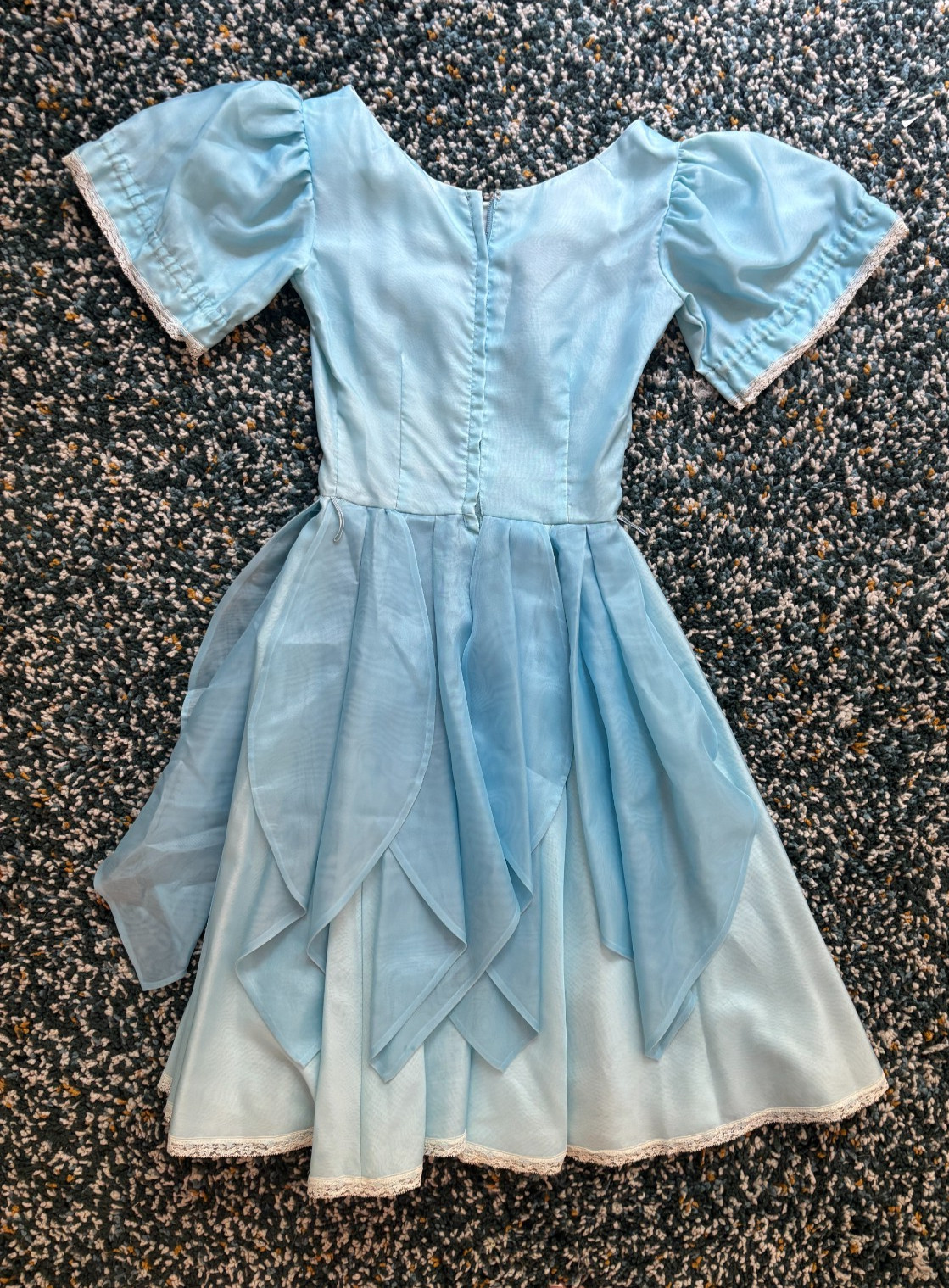 Vintage 50s H Bar C California Ranchwear Dress, Blue, Size Small