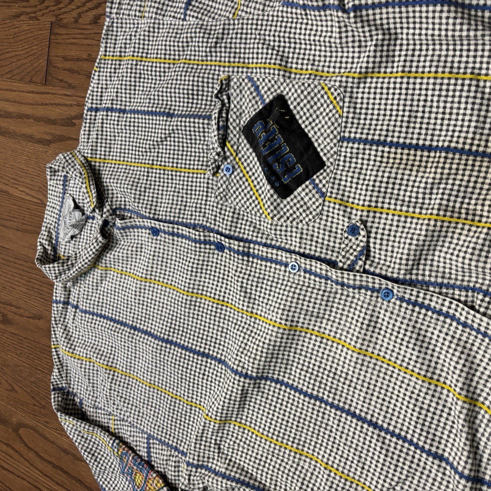 Vintage ESLEEP Nightshirt C.O.P. Club Of Pajamas Esleep Rock Cafe 1980s 1990s