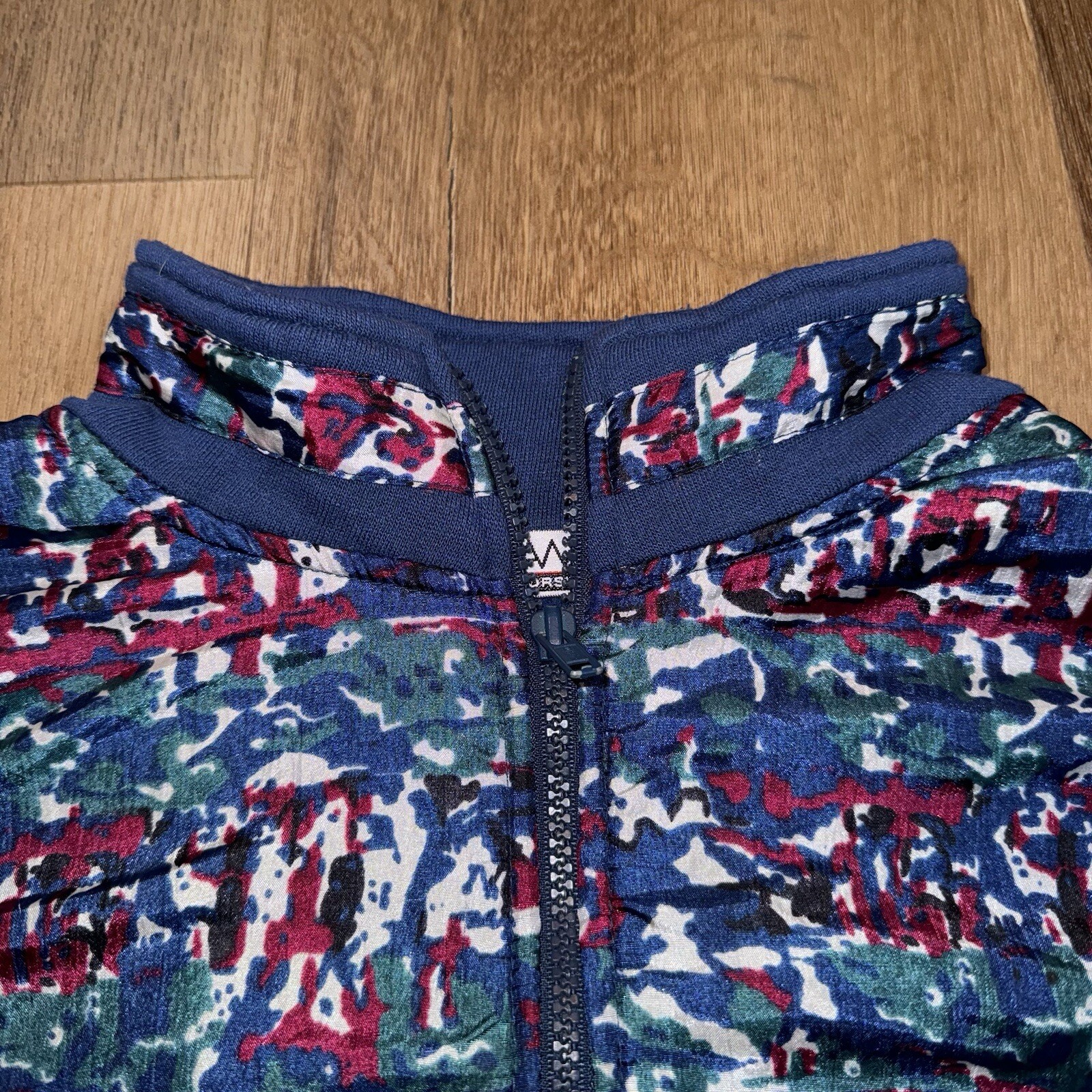 Vintage Jogging Track Suit Jacket Sweat Windbreaker Pants Set 90s Womens Medium