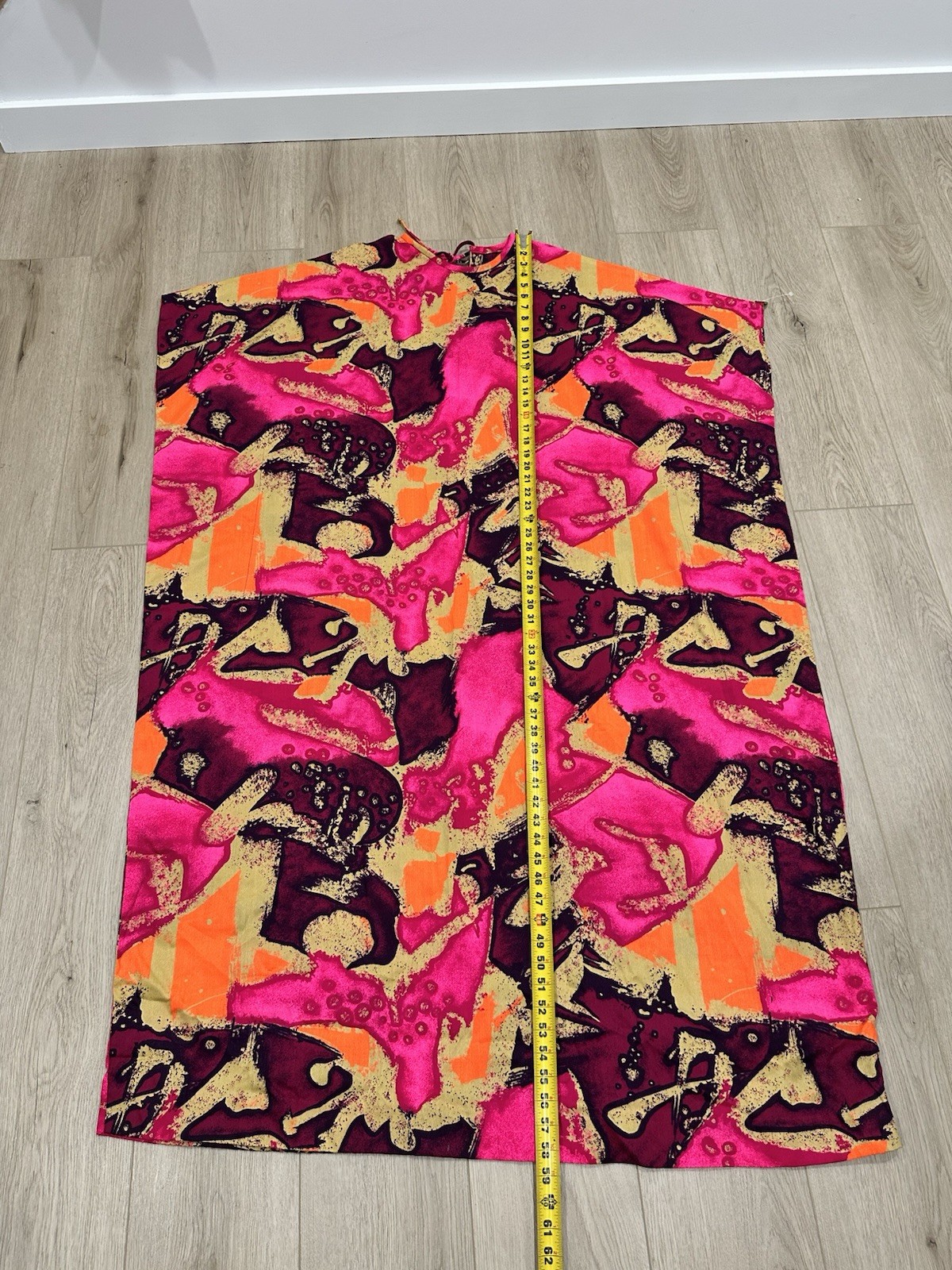 NWT Vintage Made In Hawaii Dress Cape Size Large JCPenney Abstract