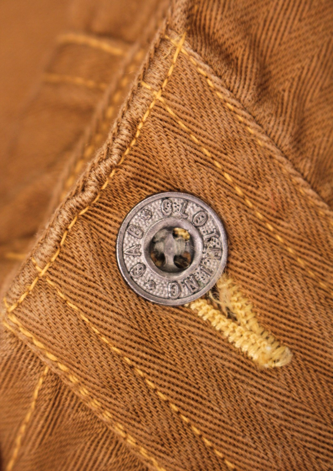 VTG Women’s 30s 40s Style CAB Side Button HBT Overalls Sz M 1930s