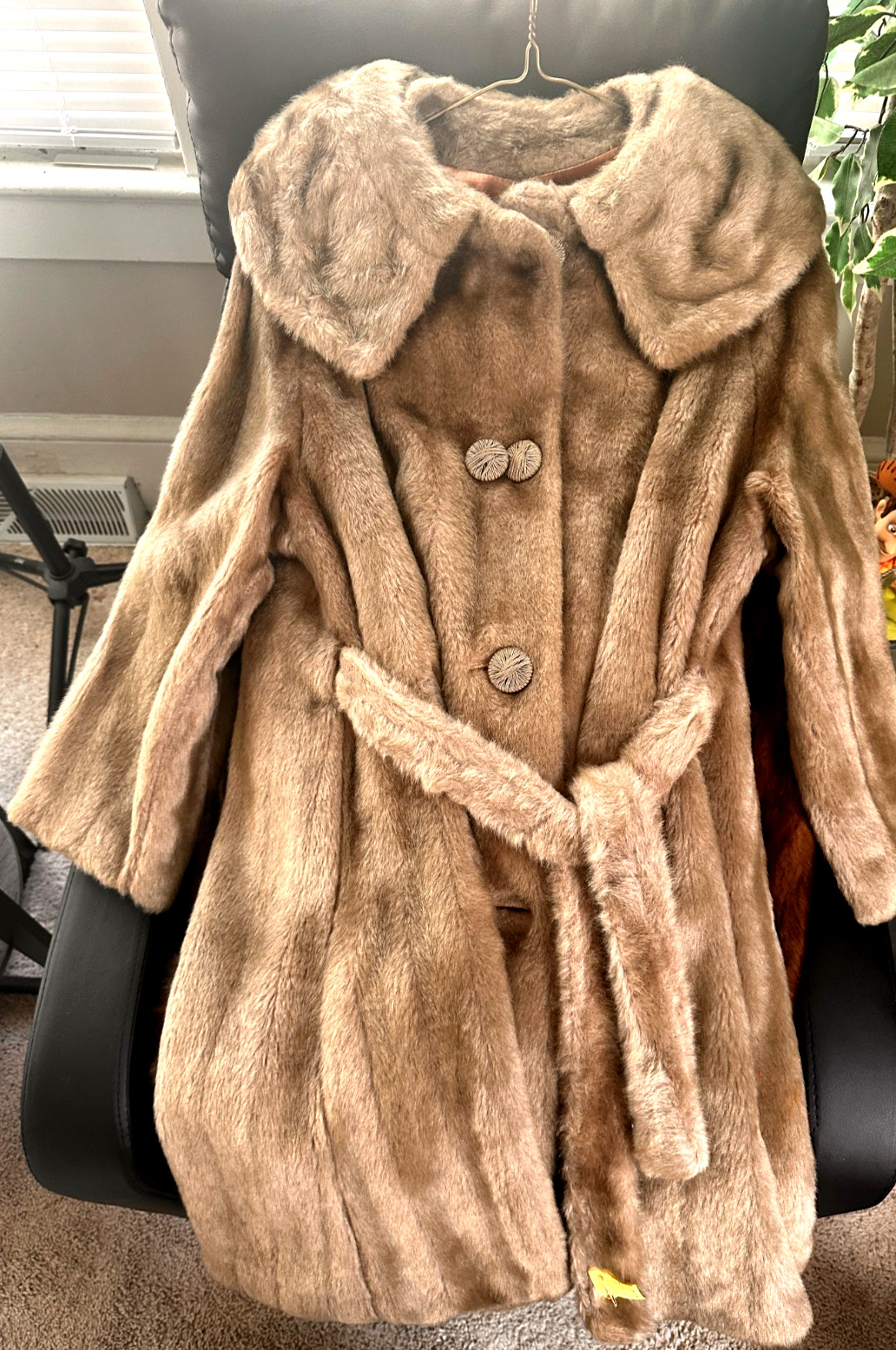 Vintage Faux Fur Coat