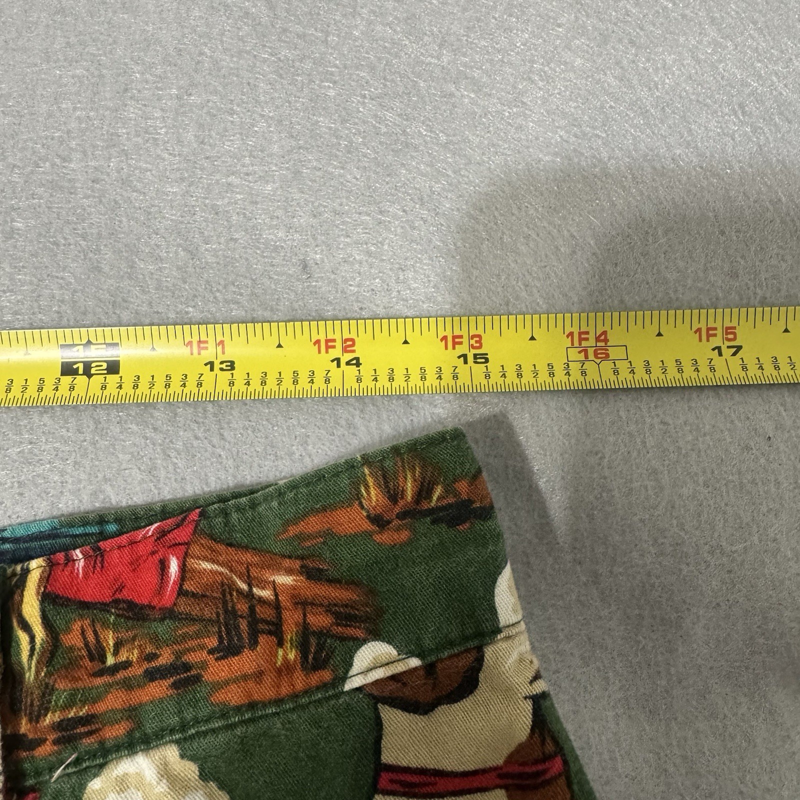 Vintage Skirt Small Sharon Young Hunting Dogs Green Pencil