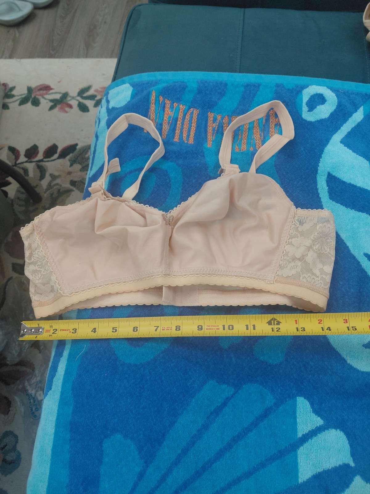 Vintage Lady Cameo Lingerie Bra Size 36E