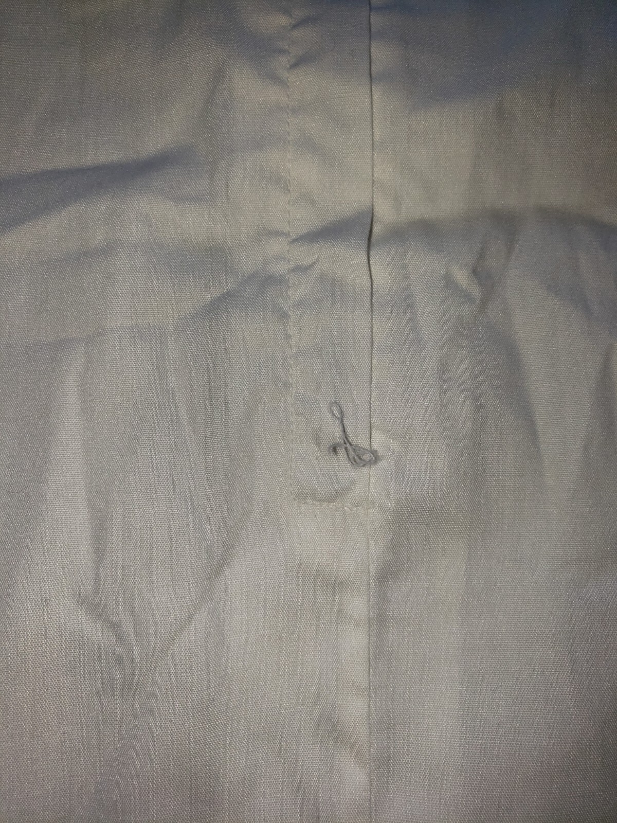 Vintage Shapely Classic White Zip Back Shirt,Unique Look, Layering Piece? Decent