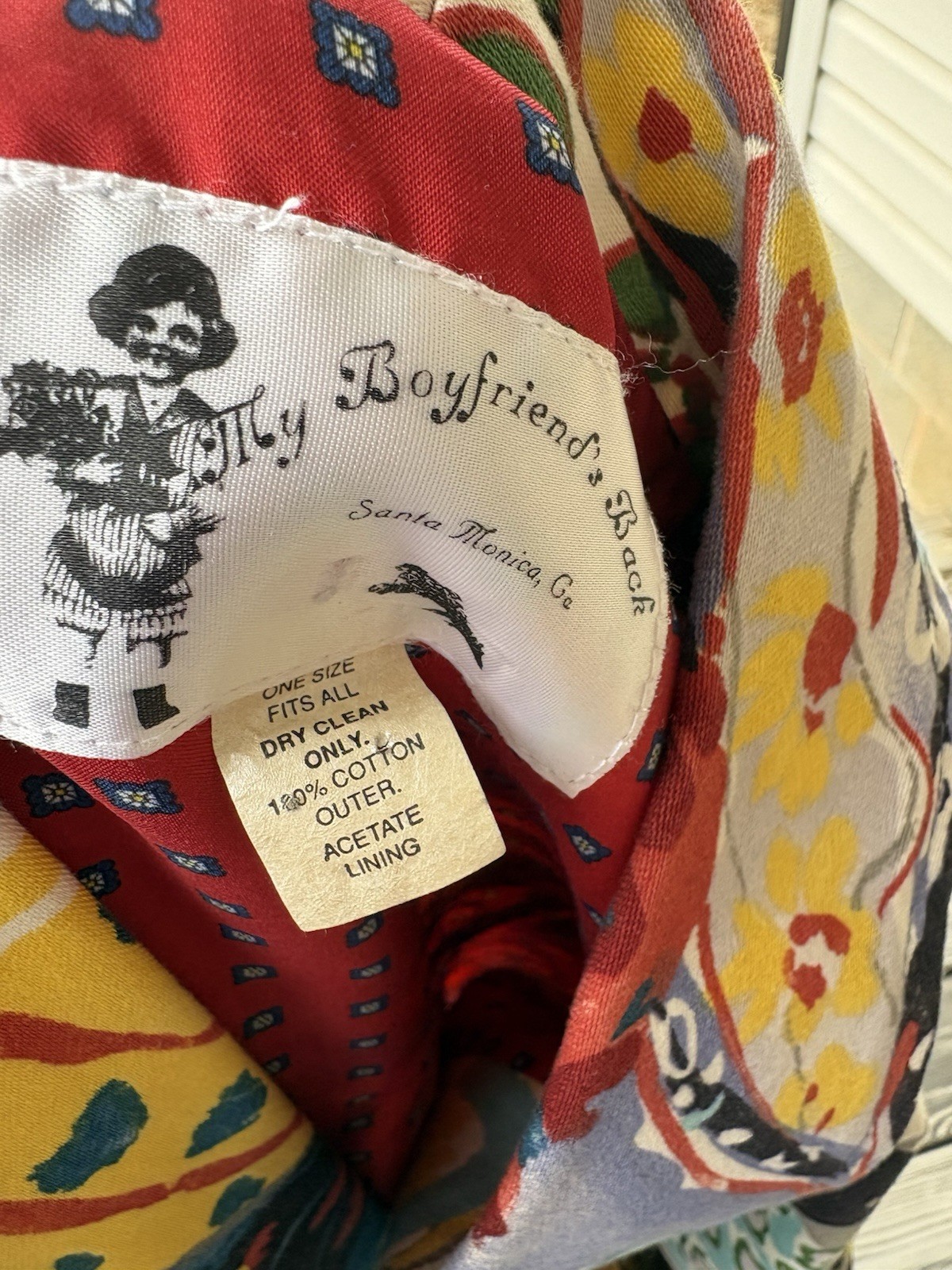 Vintage~Artsy My Boyfriend’s Back /Santa Monica, California Custom Ladies Blazer