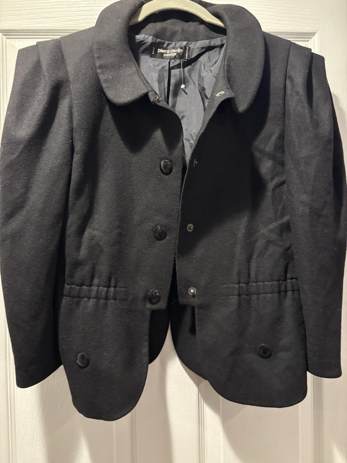 Amazing Find! Vintage Pierre Cardin Heritage Space Age Scalloped Edge Jacket S