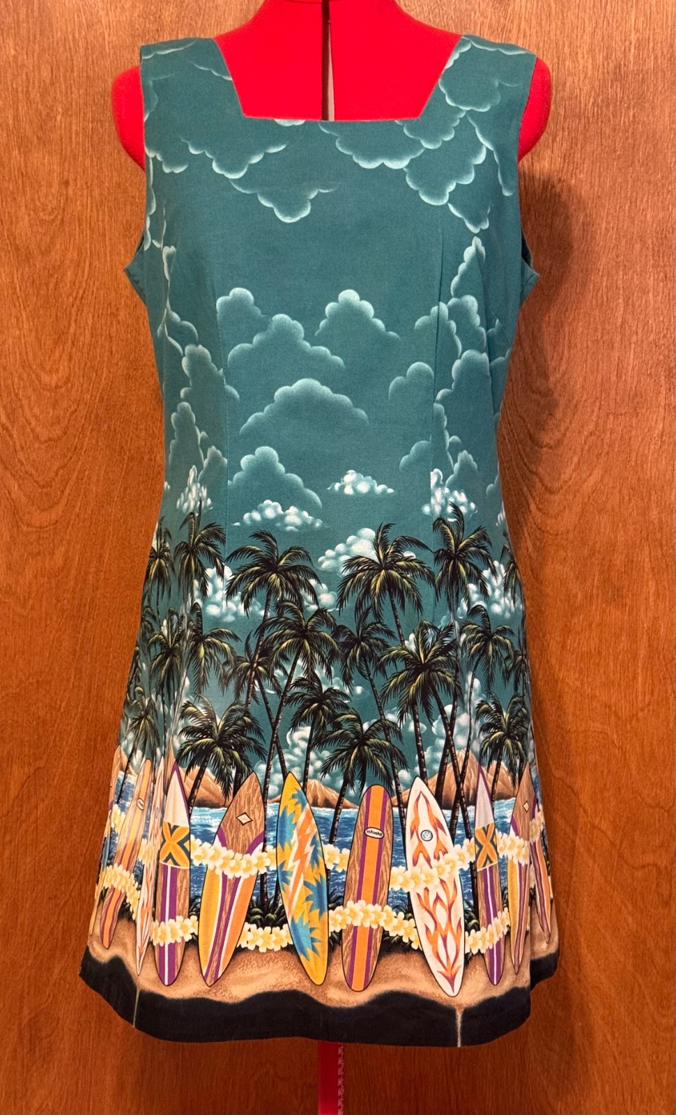 Vintage Hawaiian Dress by Shannon Marie – Women’s Aloha Dress Size XL/14