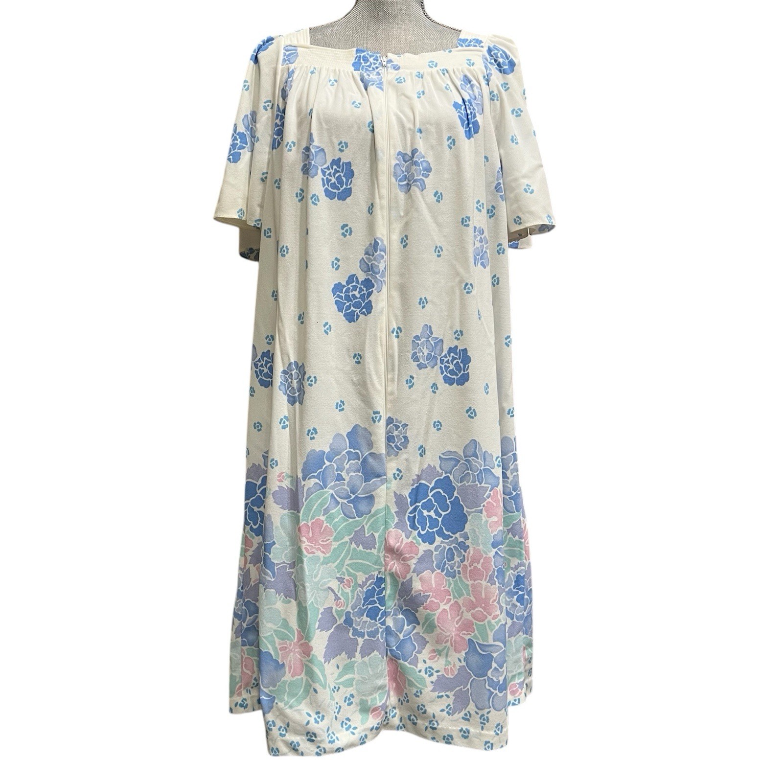 Take Along Nightgown L 16/18 House Dress Granny Sears Cottage Vintage 70’s