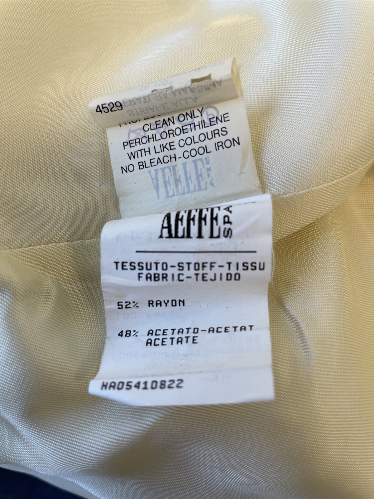 MOSCHINO CHEAP AND CHIC JACKET ’80s VINTAGE WOMEN BLAZER WOMAN 1989/90 JHA430