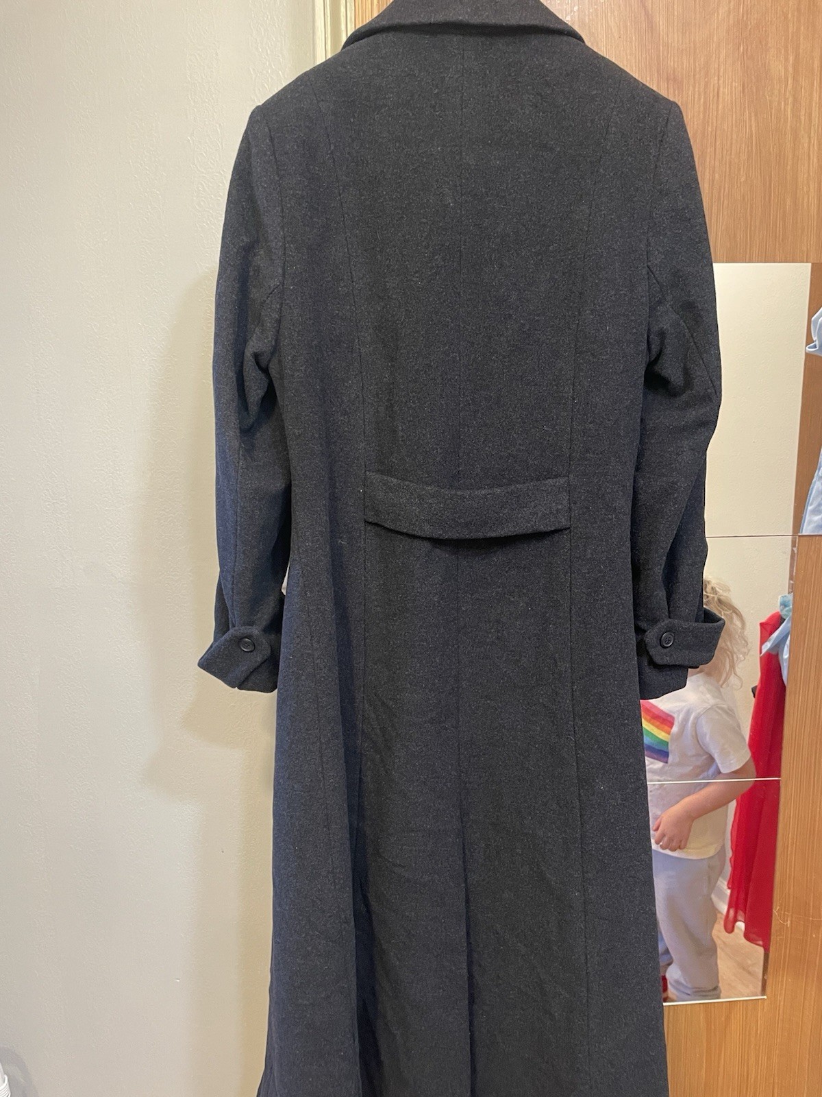 J.G. Hook Vintage Full Cut Wool/nylon/cashmere Coat Size 8