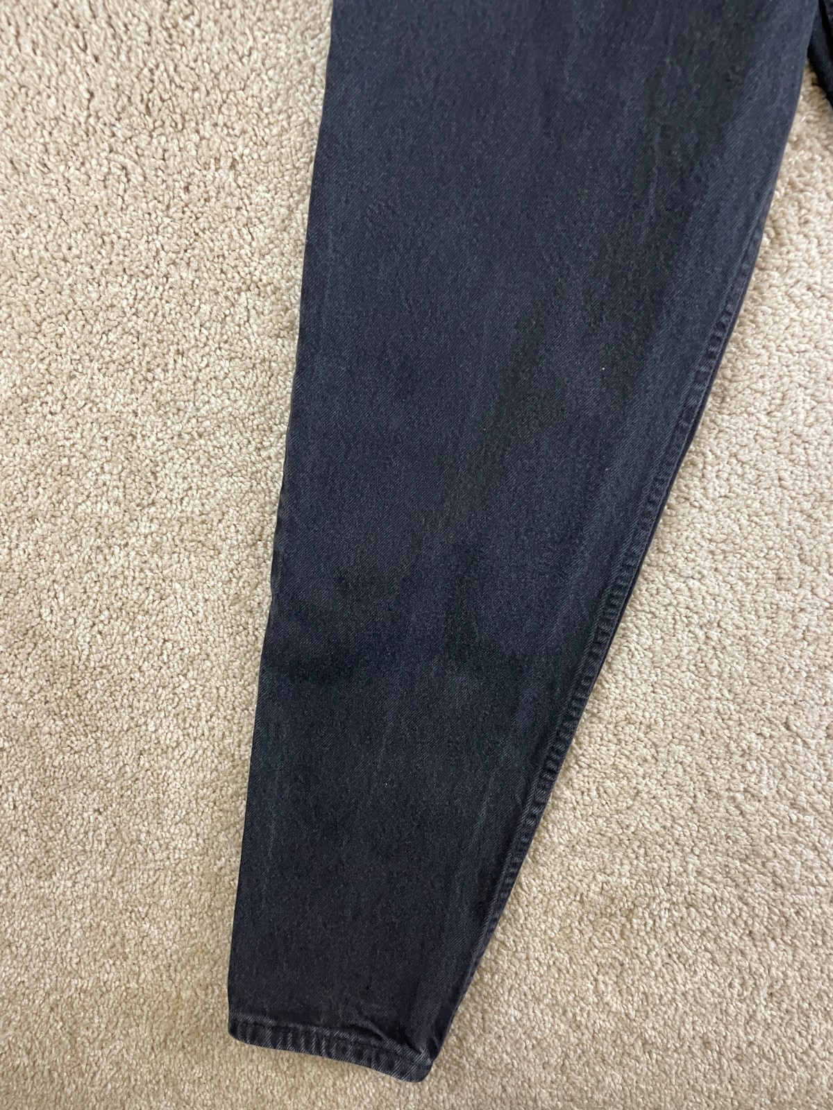 Vintage Zena Jeans Womens 26×29 Denim Mom Jeans High Rise Black