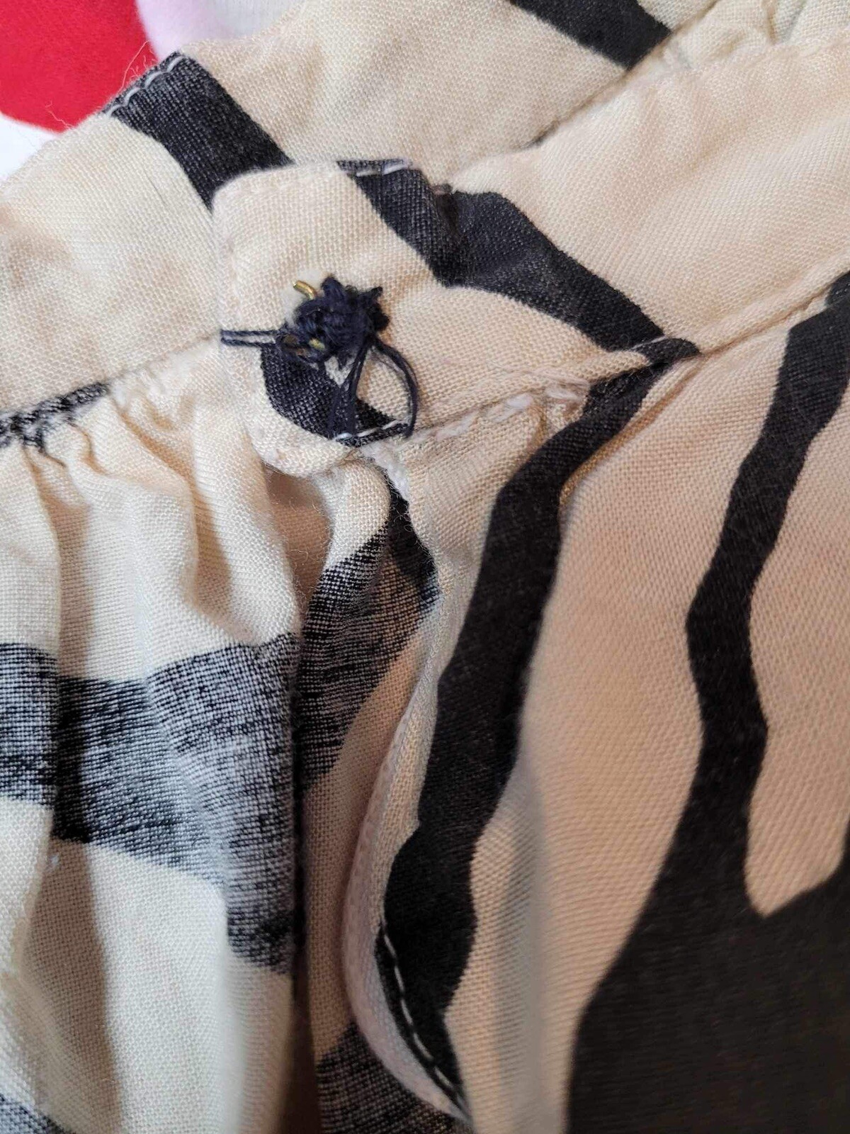 Vintage 1980’s Irene Kasmer Zebra Print Skirt Set Outfit Awesome!