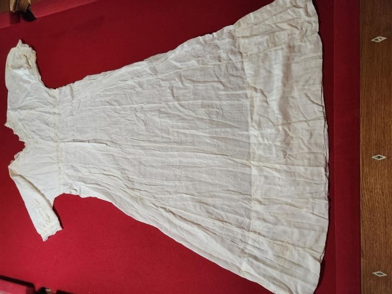 Antique Victorian cotton lace dress