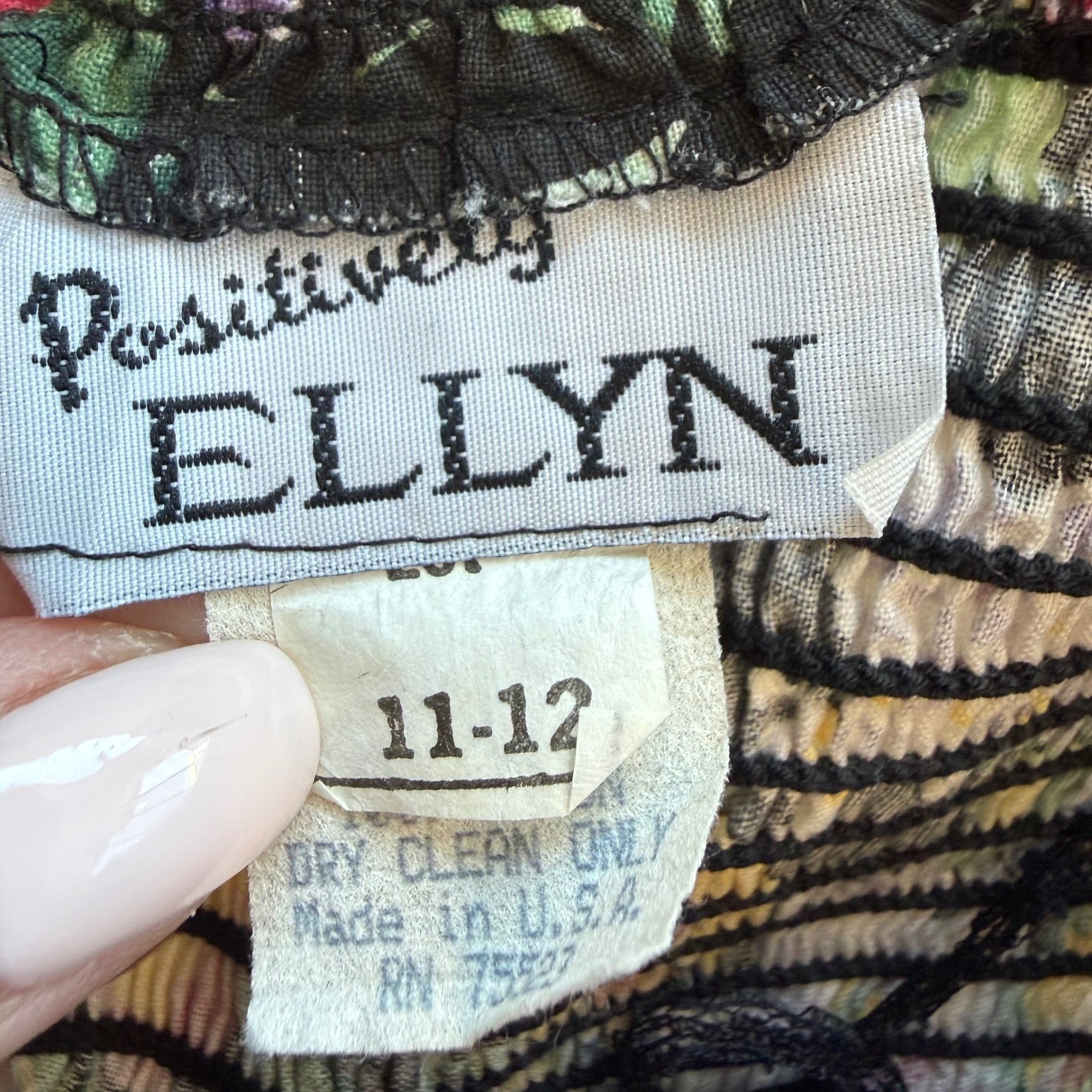 Vintage Positively Ellyn Strapless Floral Ruched Bubble Hem Mini Dress Size 12