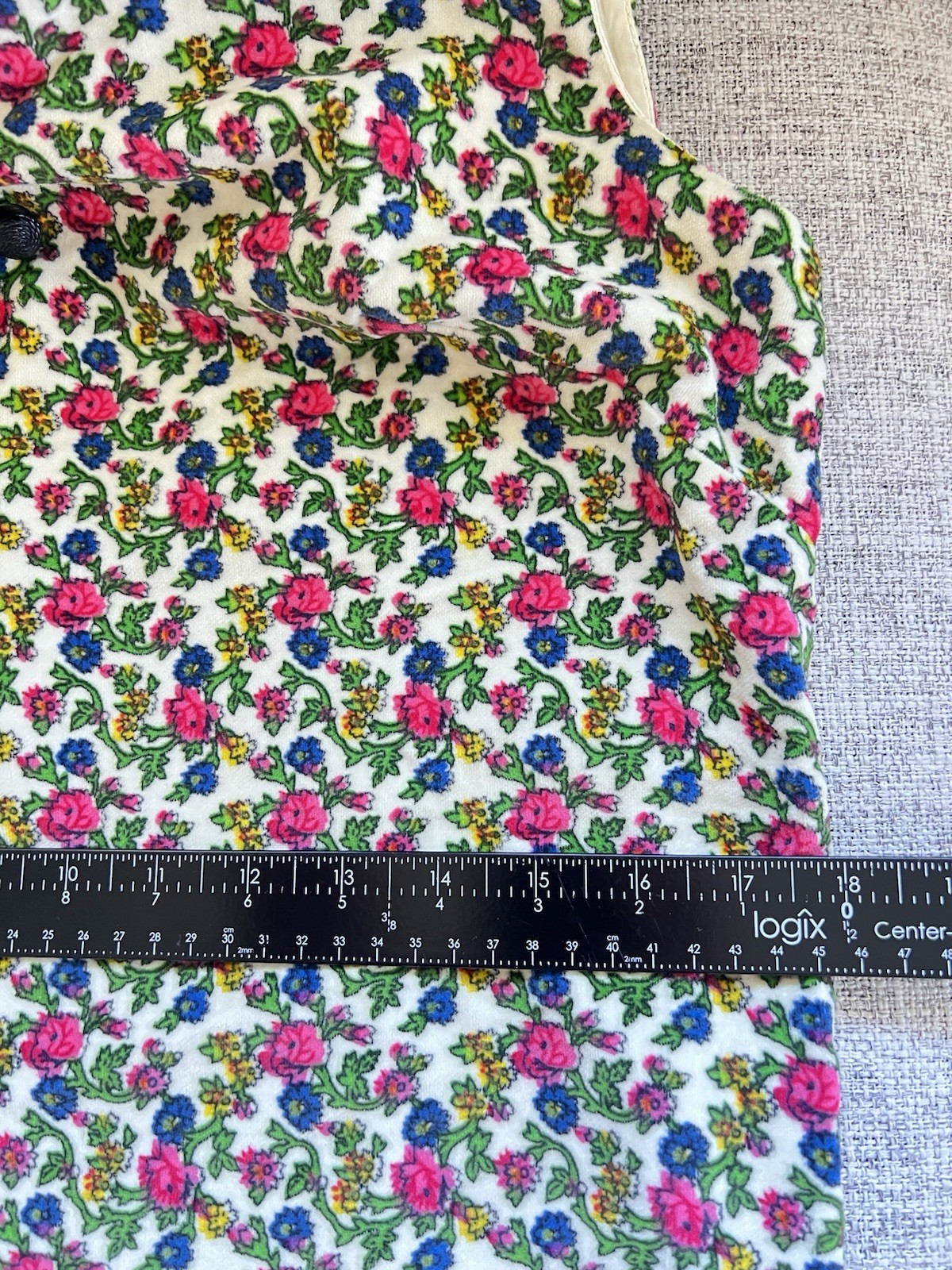 Vtg 70’s Floral Mod Jantzen Dress Womens Size 14 Colorful Sheath Retro Gogo 60s