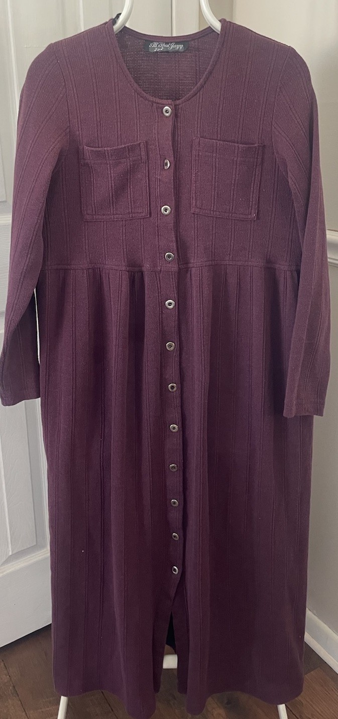 Vintage All That Jazz Whimsigoth Grunge Slinky Burgundy XLg? Measurements