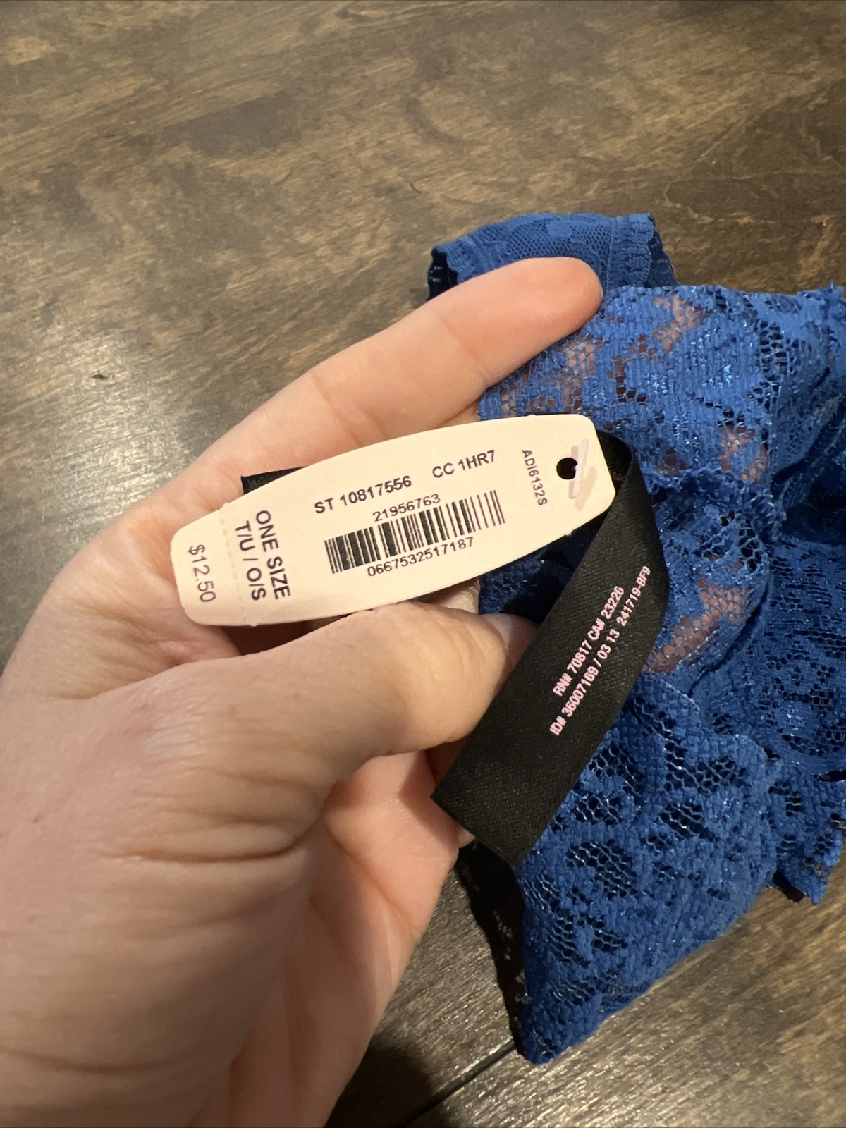 Nwt Vintage Rare VICTORIA’S SECRET Thong The Lacie 2013 One Size