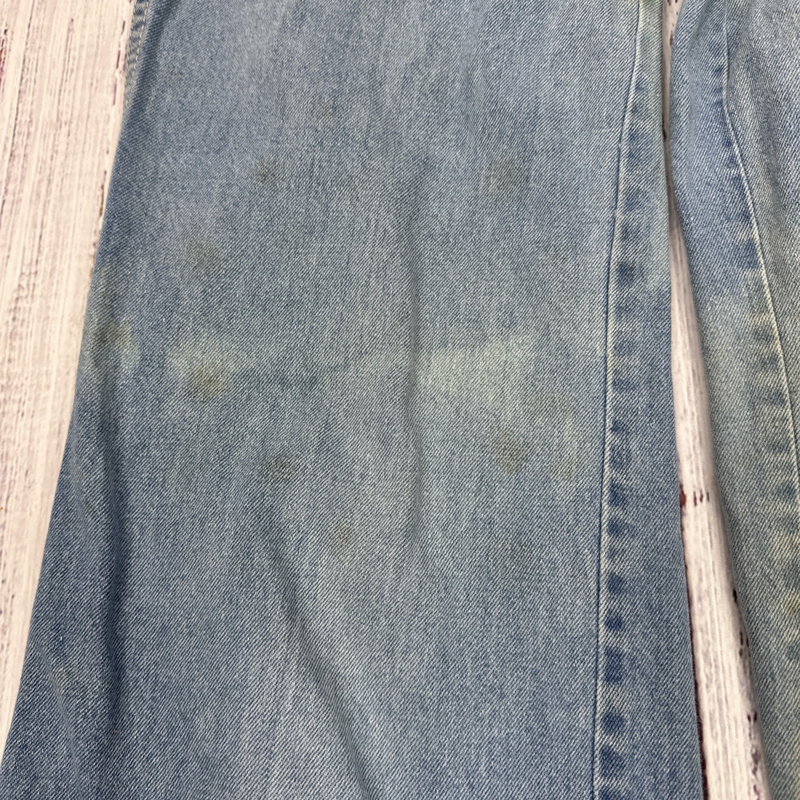 VTG 70’s Texson Bell Bottoms Flared Jeans Women’s Sz 7-8(22×31) High Waist RARE!