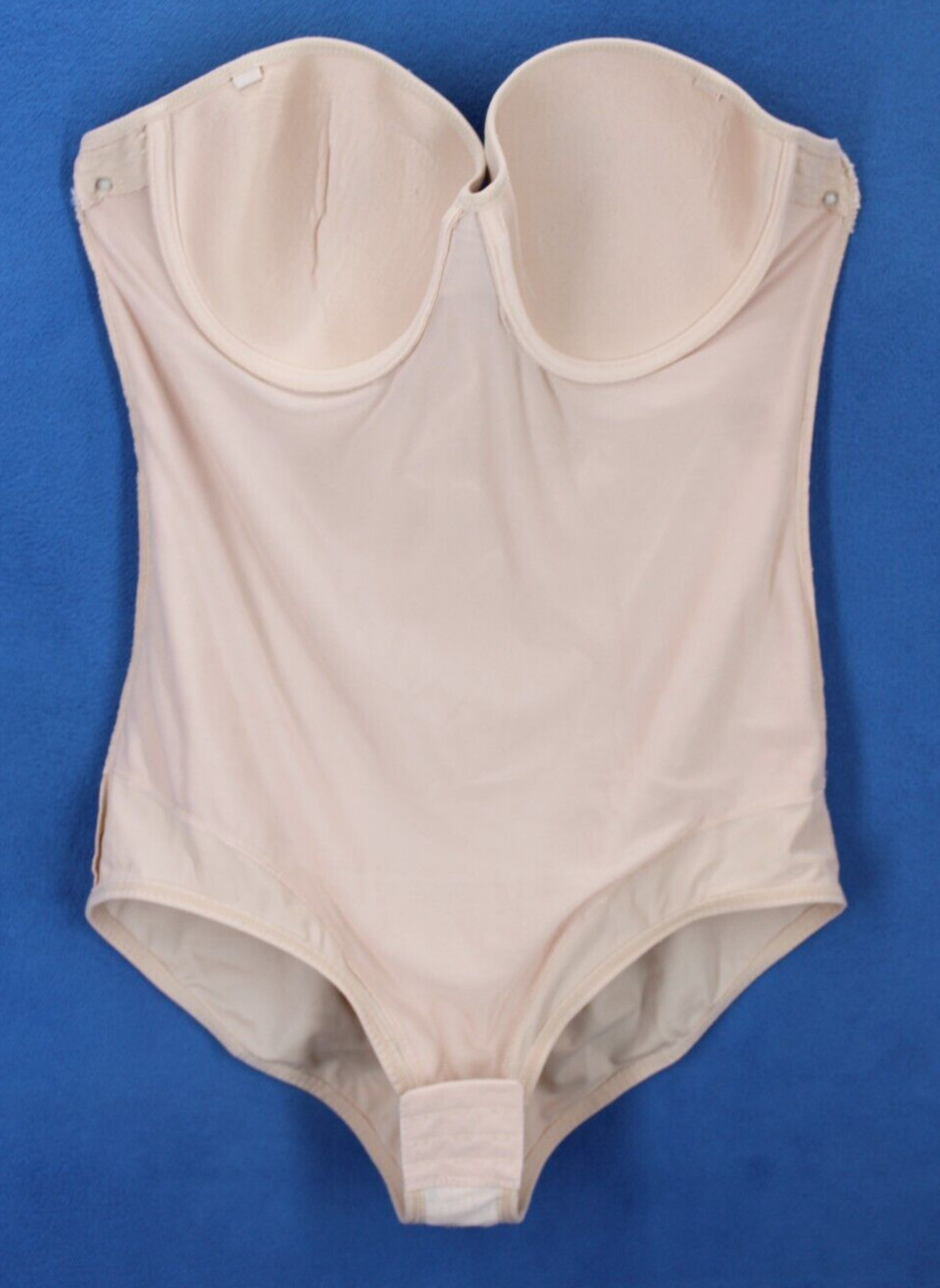 Marilyn Monroe Underwire Lined Strapless Girdle Bra Size XL #H6634