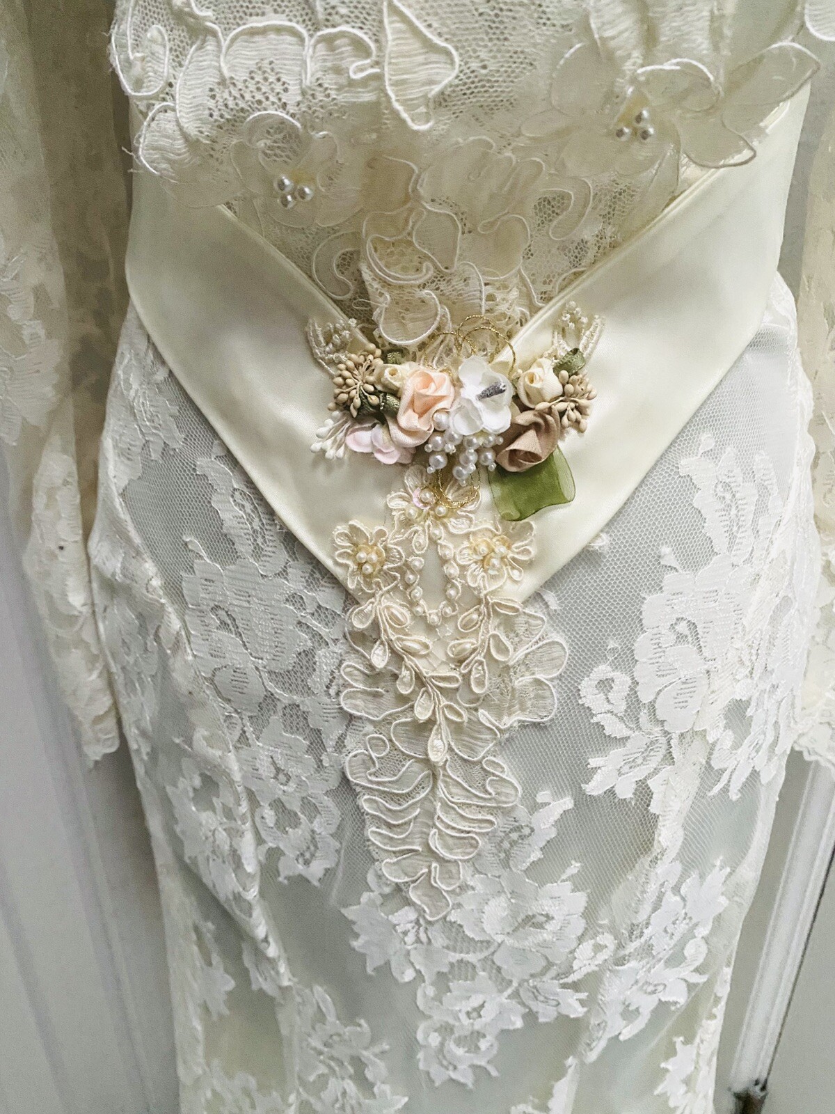 New WT 1970’s Susan Lane’s Country Elegance Victorian Wedding Dress 8