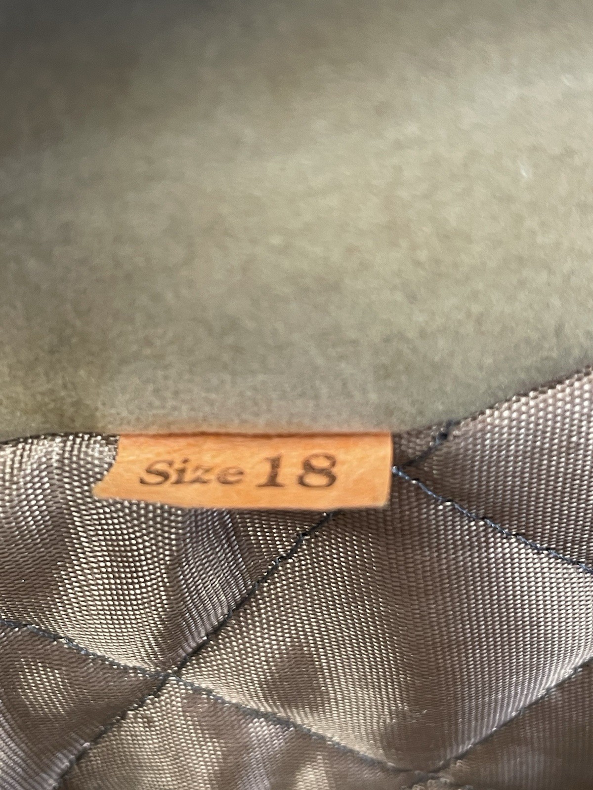 Vintage 60s-70s Womens 18 Coat Mod Tan Faux Suede Peter Pan Collar A-Line USA