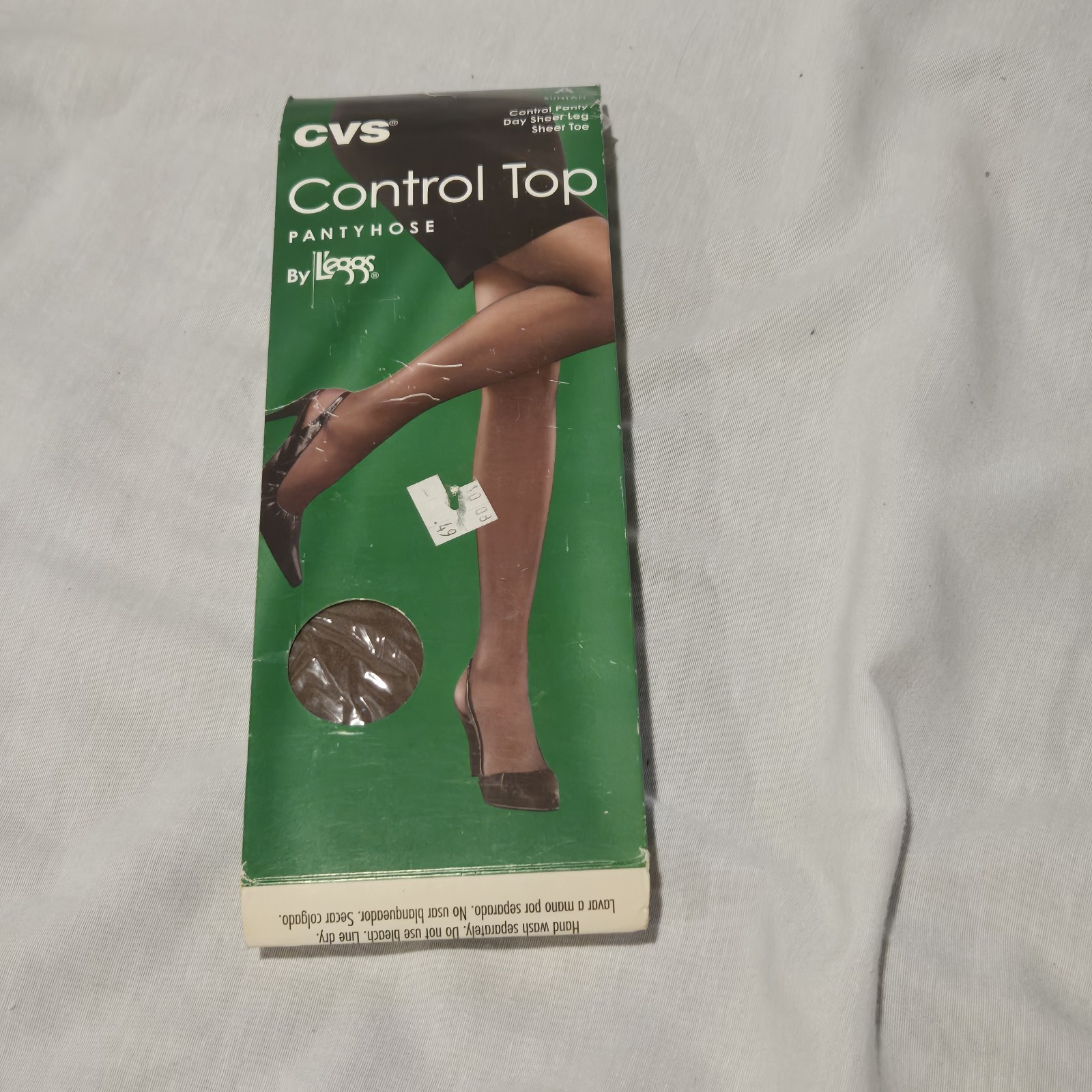 Vtg Pantyhose Lot 9 Pairs NOS Deadstock Size B Medium Tall 90s Y2K