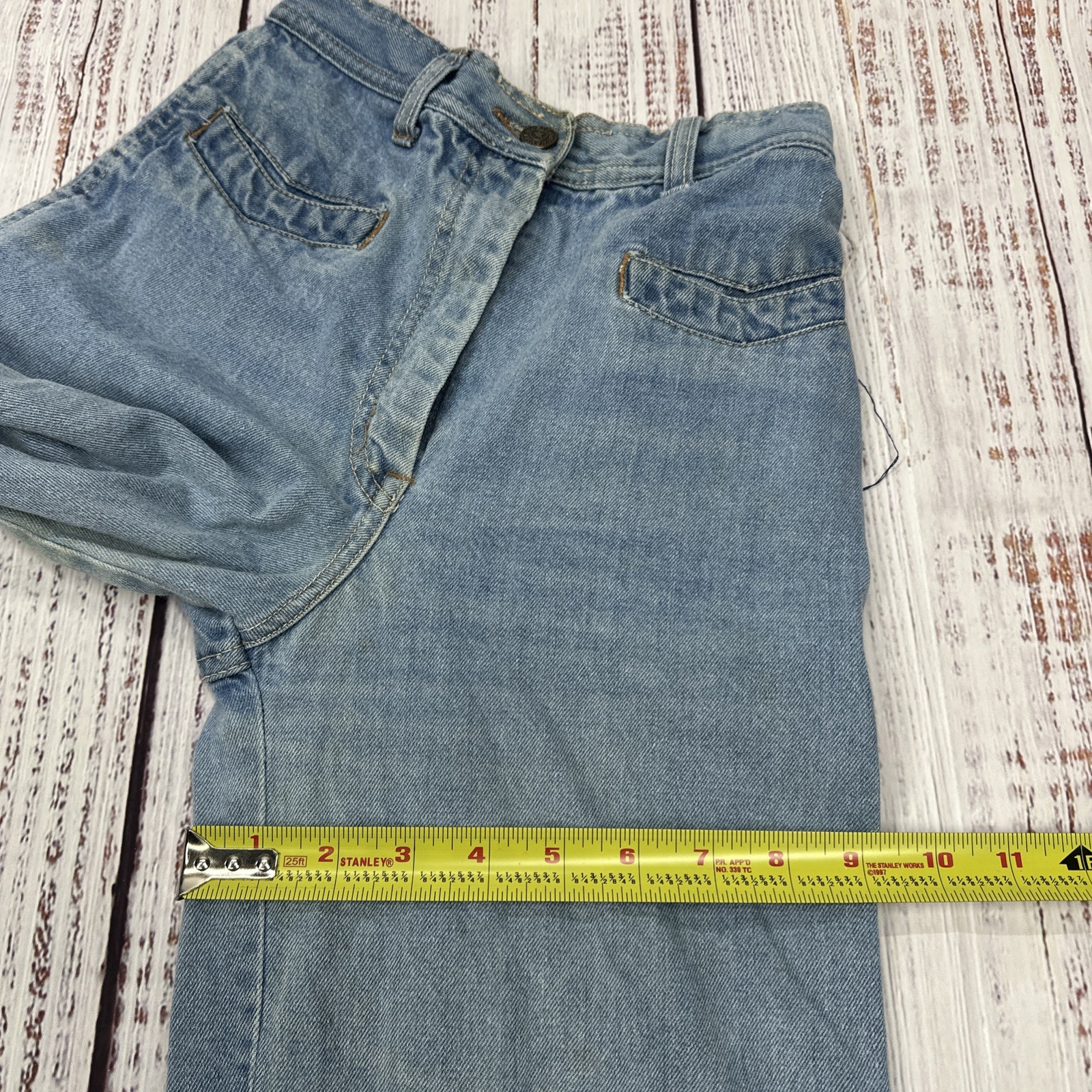 VTG 70’s Texson Bell Bottoms Flared Jeans Women’s Sz 7-8(22×31) High Waist RARE!