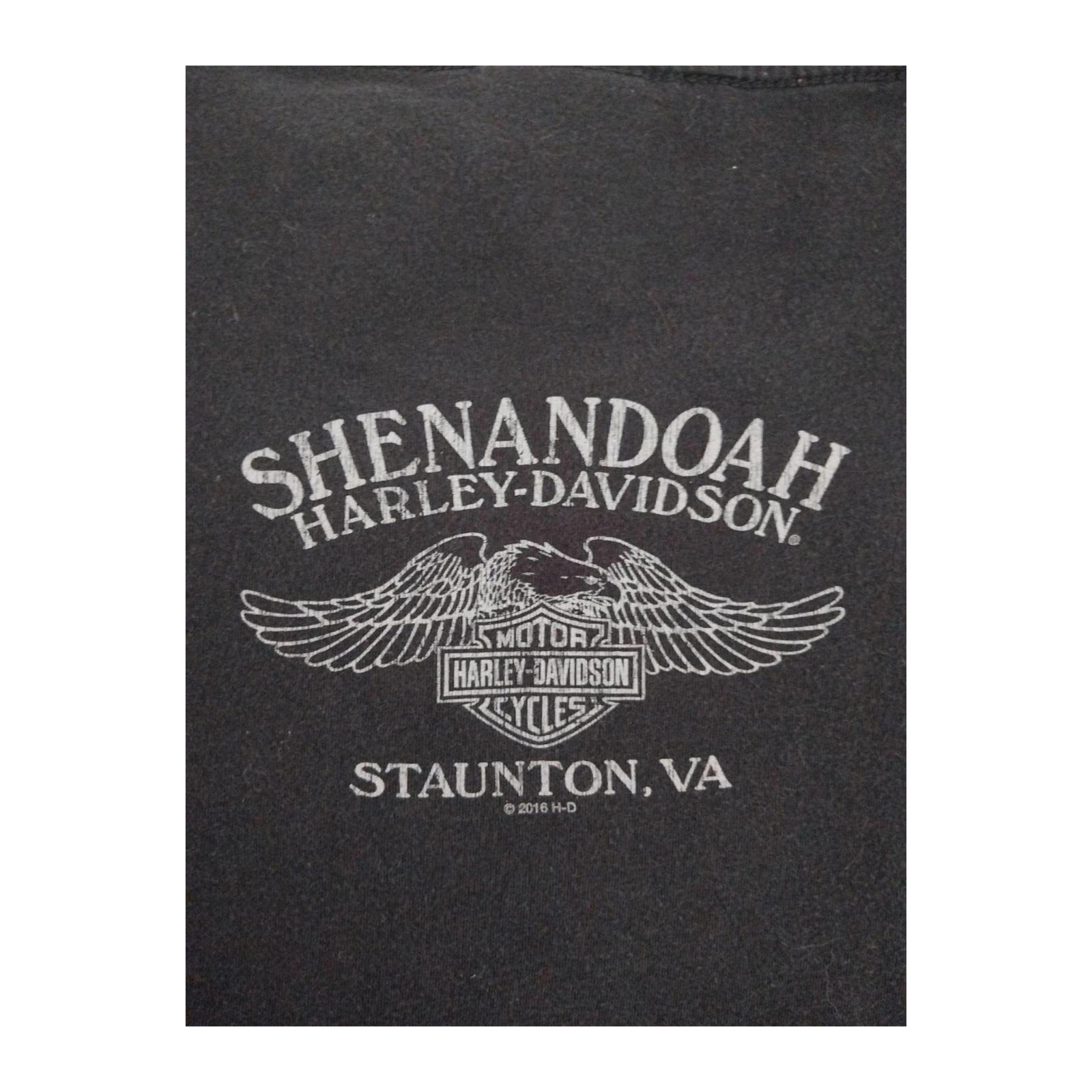 Harley Davidson Women’s Filigree Shenandoah Graphic T Shirt Black XL