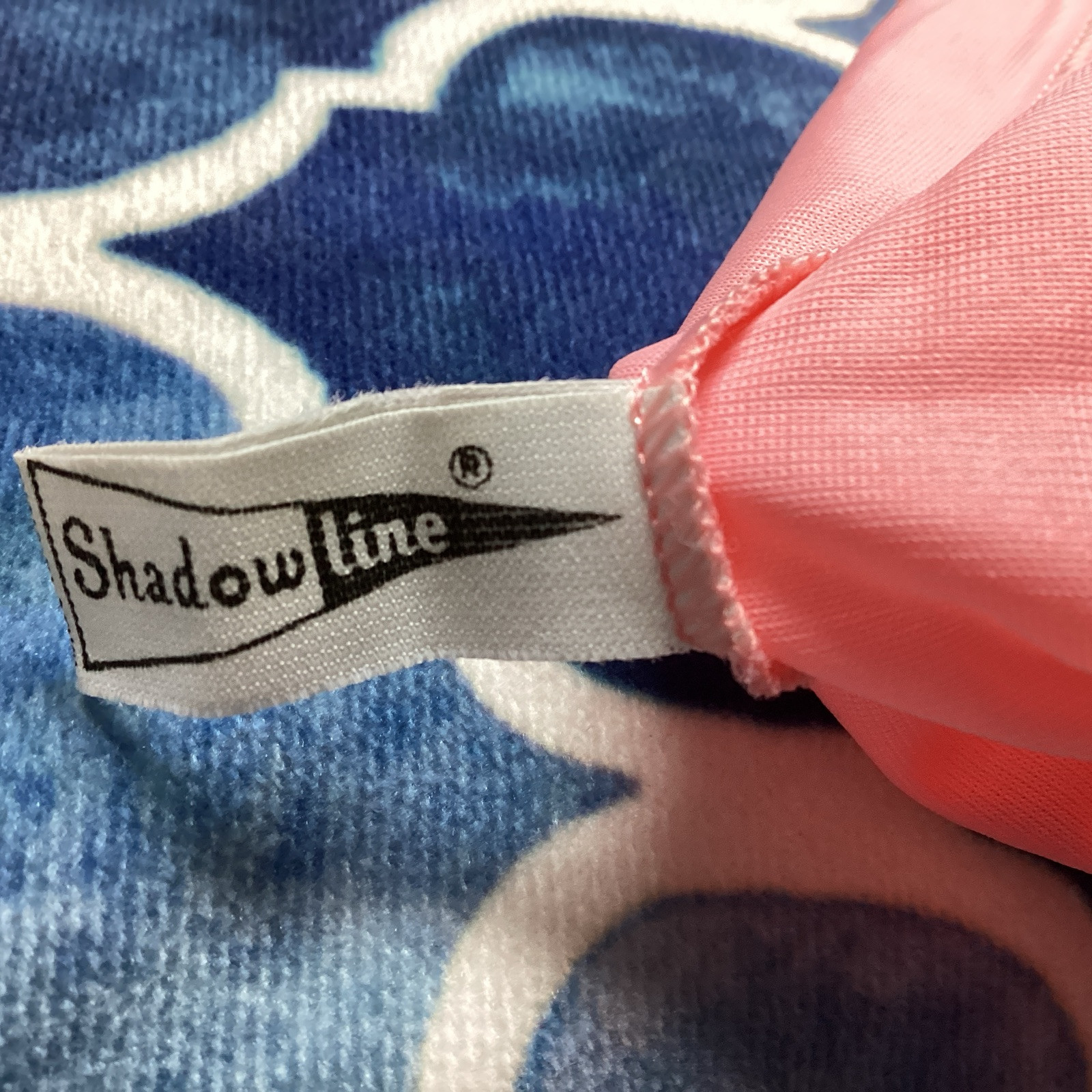VTG Shadow Lane 2 Piece Size Small Night Gown & Robe Coral Lace Silky Flowers