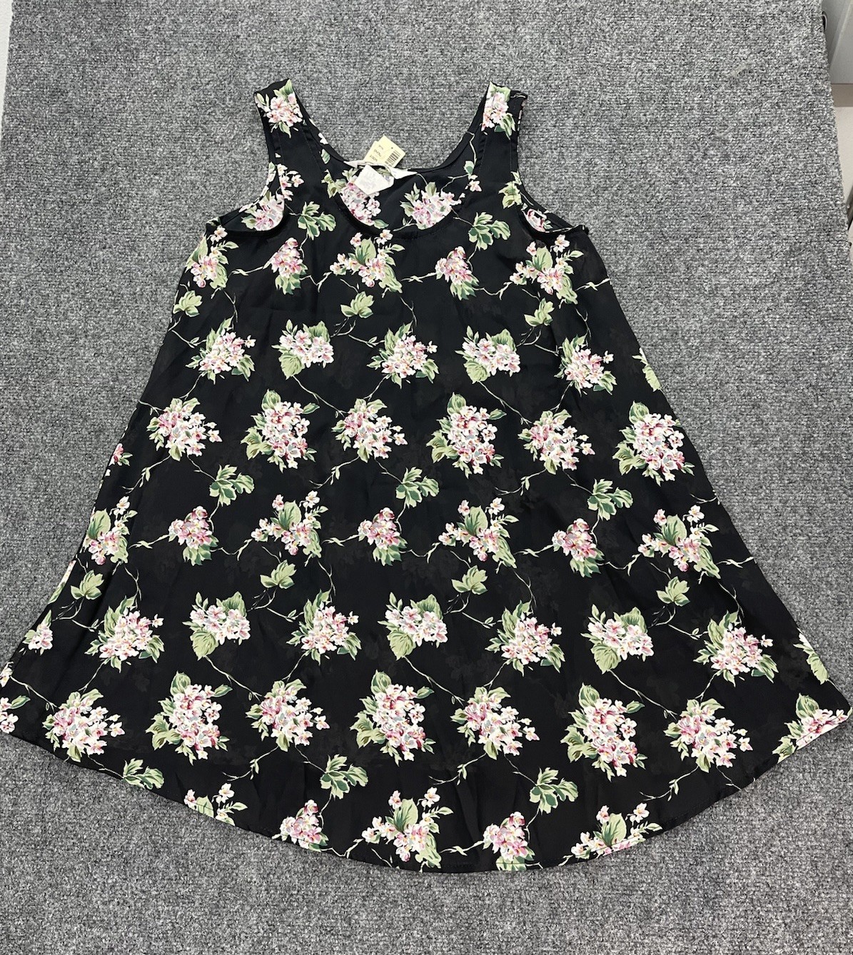 Vtg 80’s Compagnie Internationale Express Sz XS Floral Dress Top Shirt USA Made
