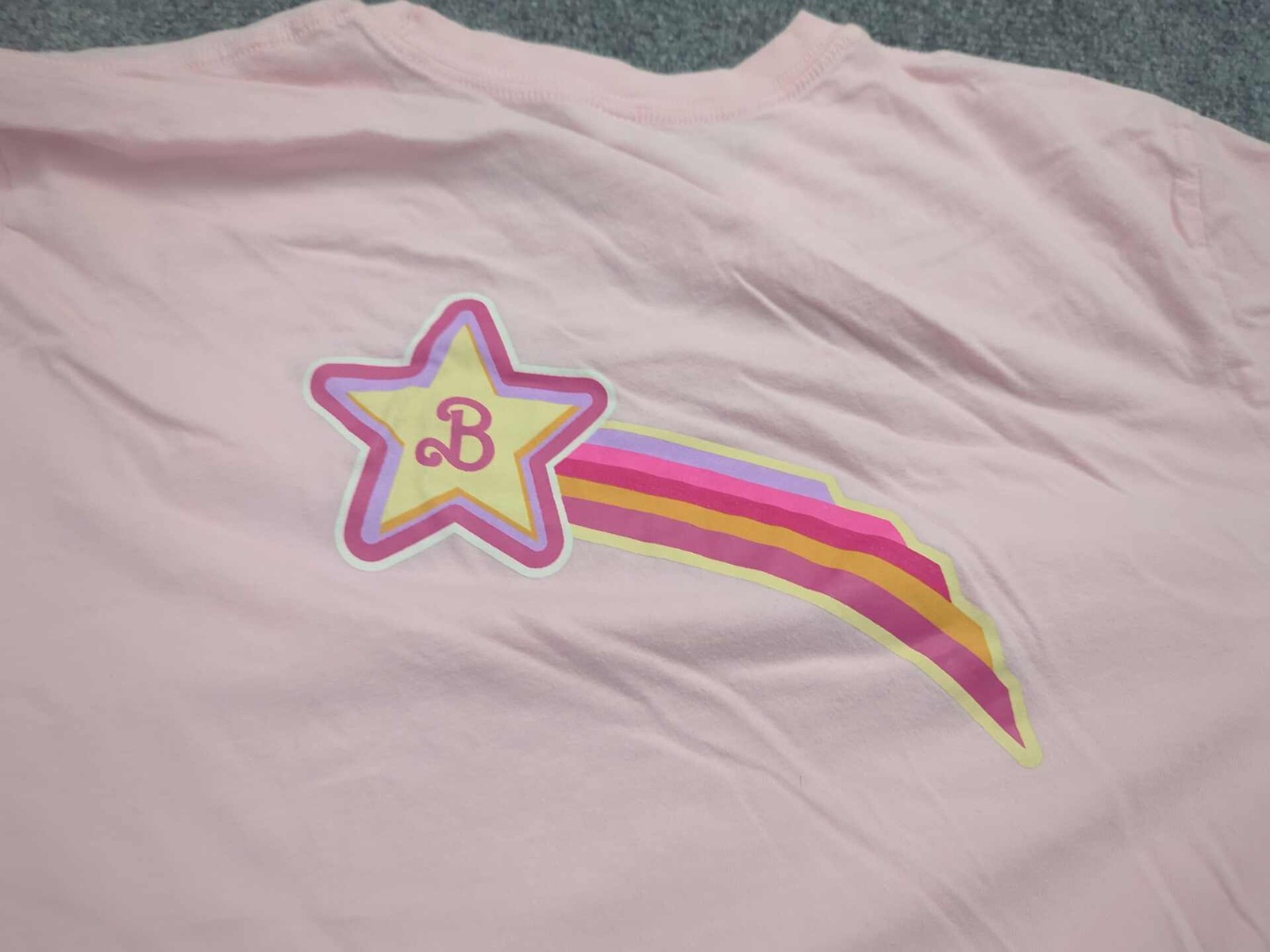 Barbie The Movie x Alamo Drafthouse Pink T-Shirt Women’s 2XL Bella+Canvas 2023
