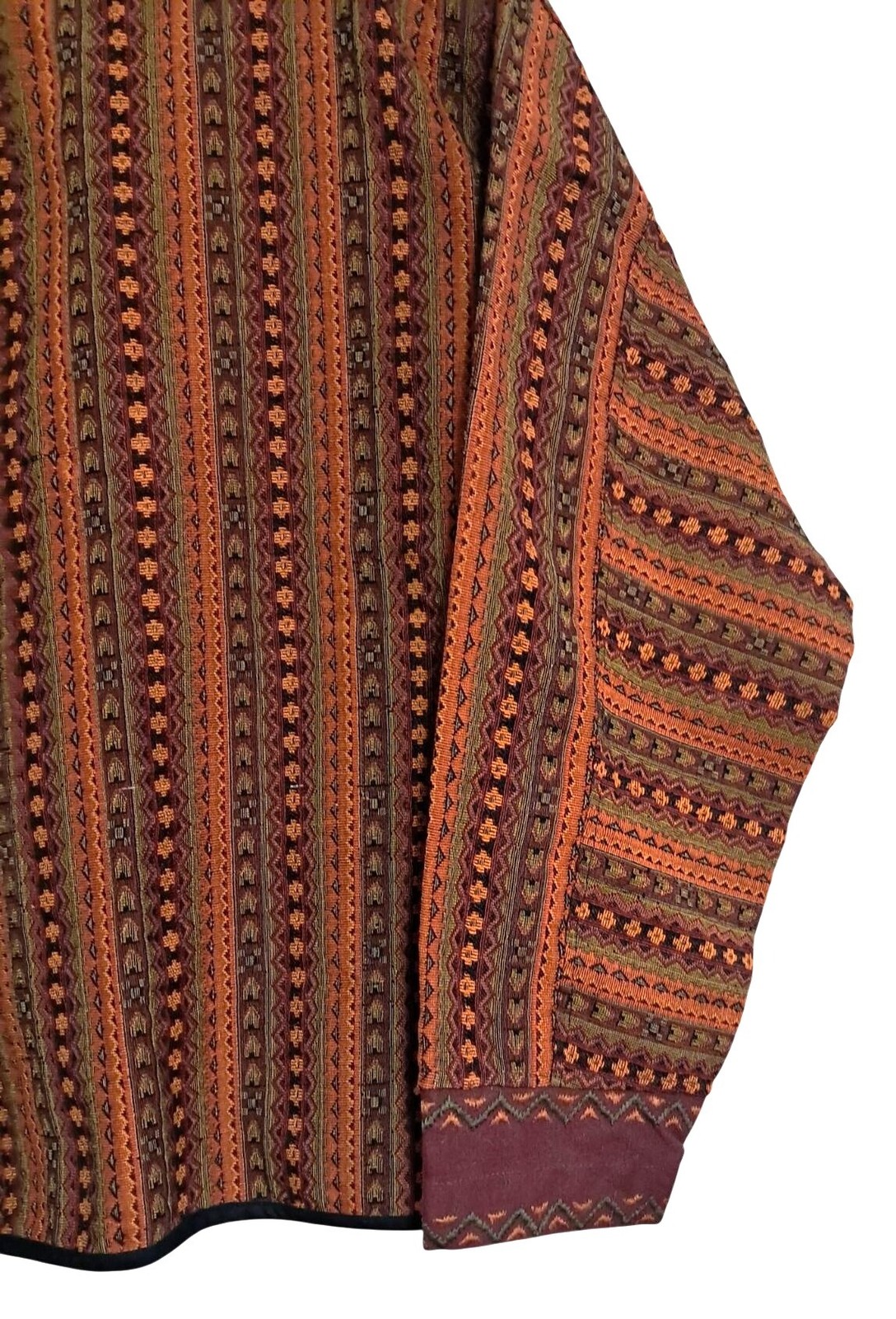 Passports Pier 1 Imports Jacket Womens Medium Multicolor Vintage Tapestry Boho