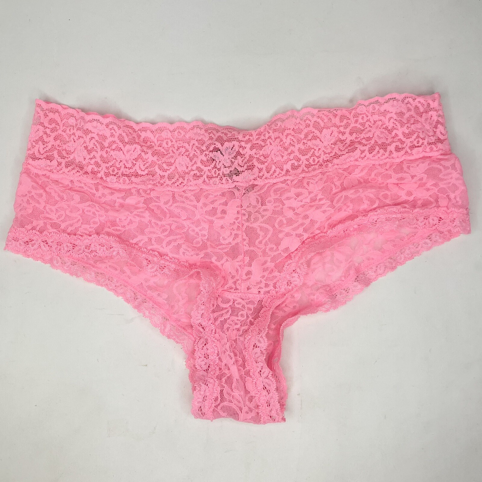 The Lacie Victoria’s Secret Low Rise Boy Short Pink Panties LG Lacey Vtg