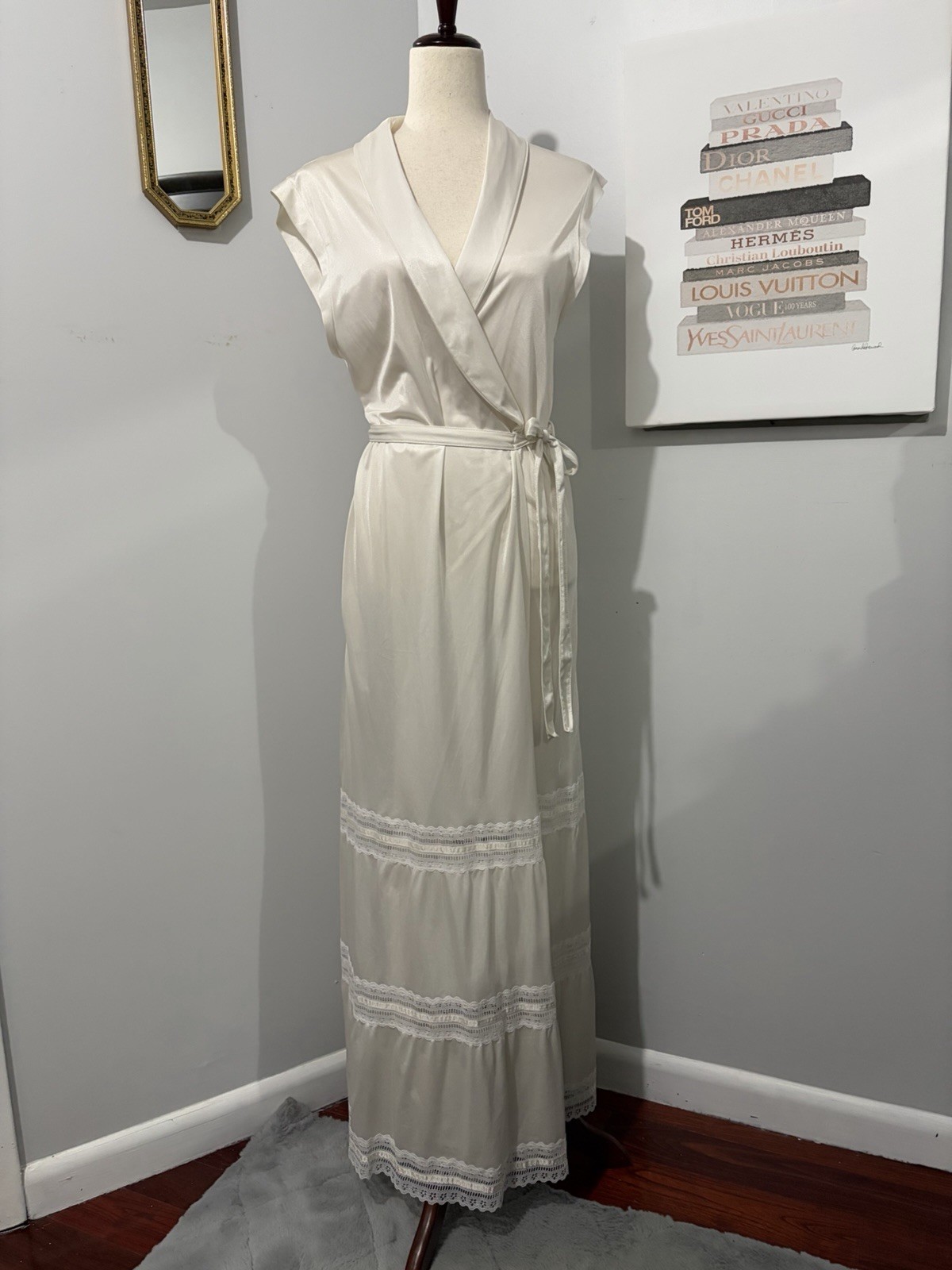 Vintage Maidenform Dream Wear Robe House Dress Size Medium