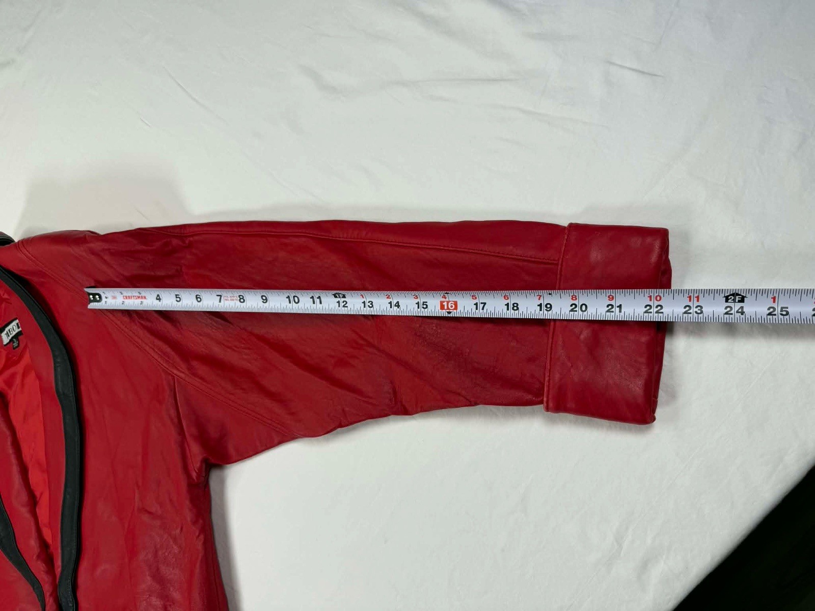 Vtg Tibor Red Leather Jacket Small Michael Jackson Thriller Jacket Pop Culture