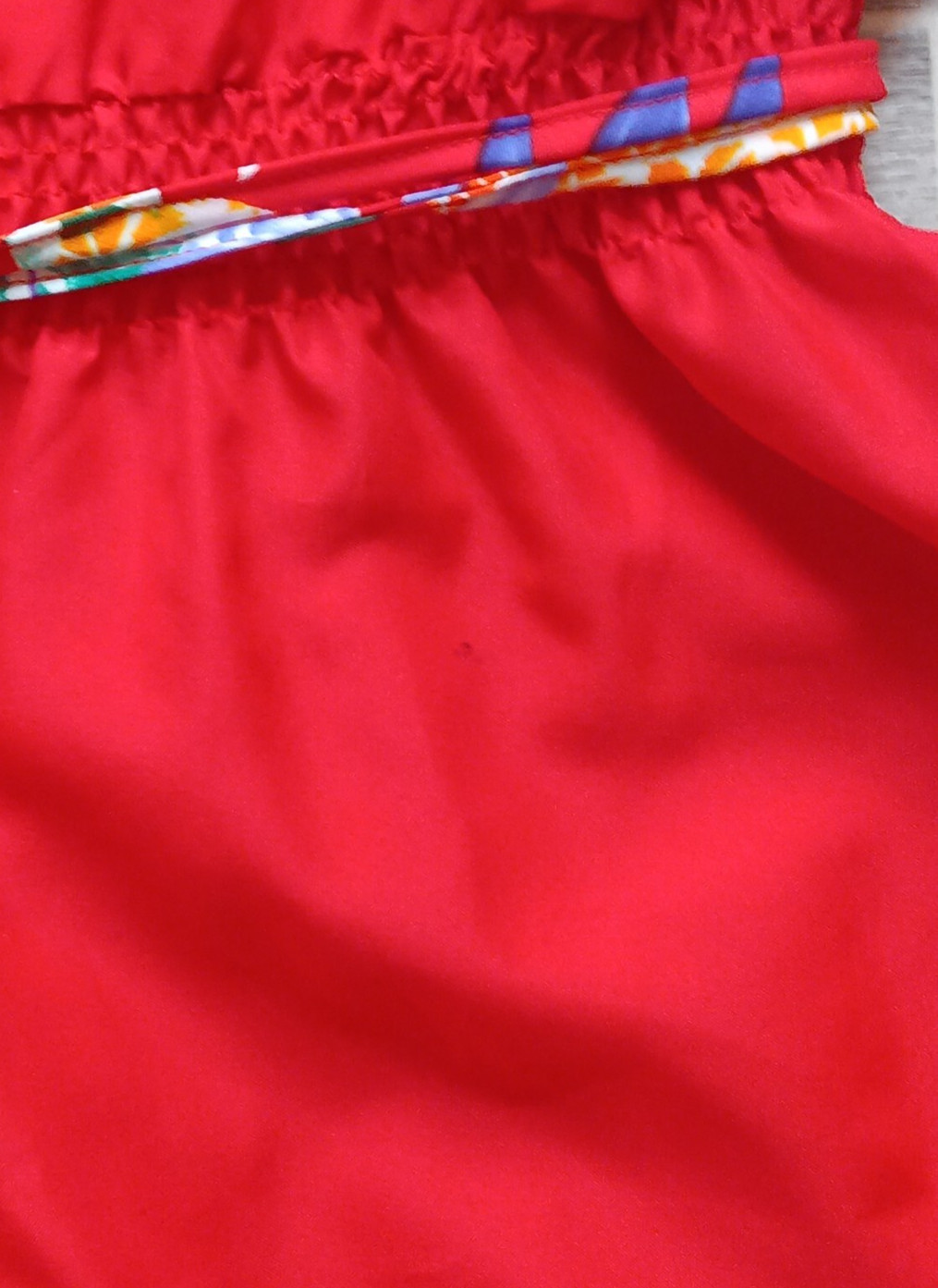 Vintage Blue Hawaii Sportswear Honolulu Womens Small Red Floral Pineapple Dress