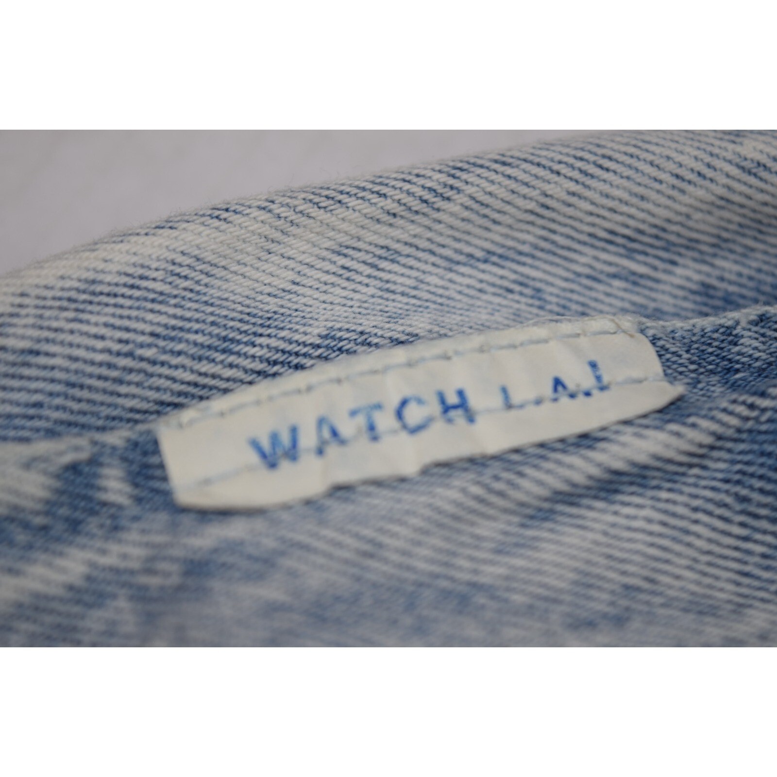 Vintage Watch LA Shorts Size XS/S 80s Denim High Waist Baggy Pleat Zip Made USA