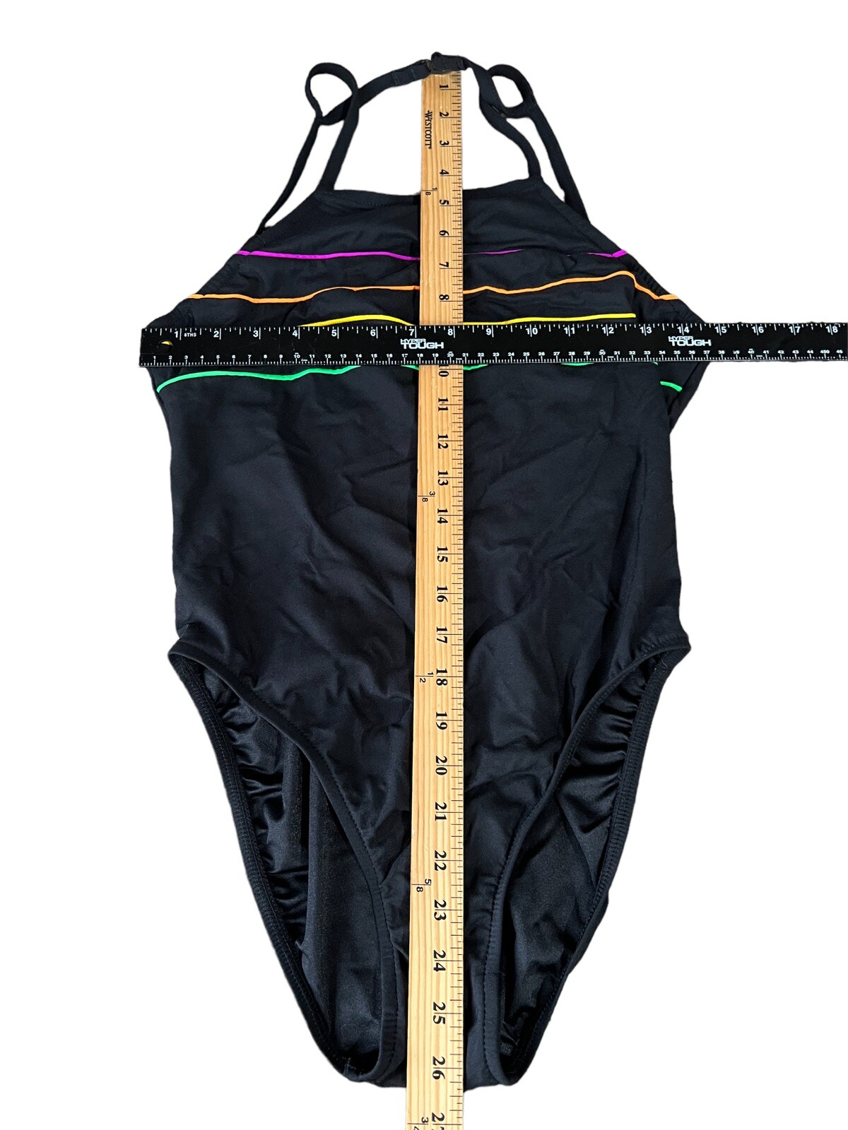 Vintage Concepts Sirena Womens Swimsuit Size 14 Made In USA Black