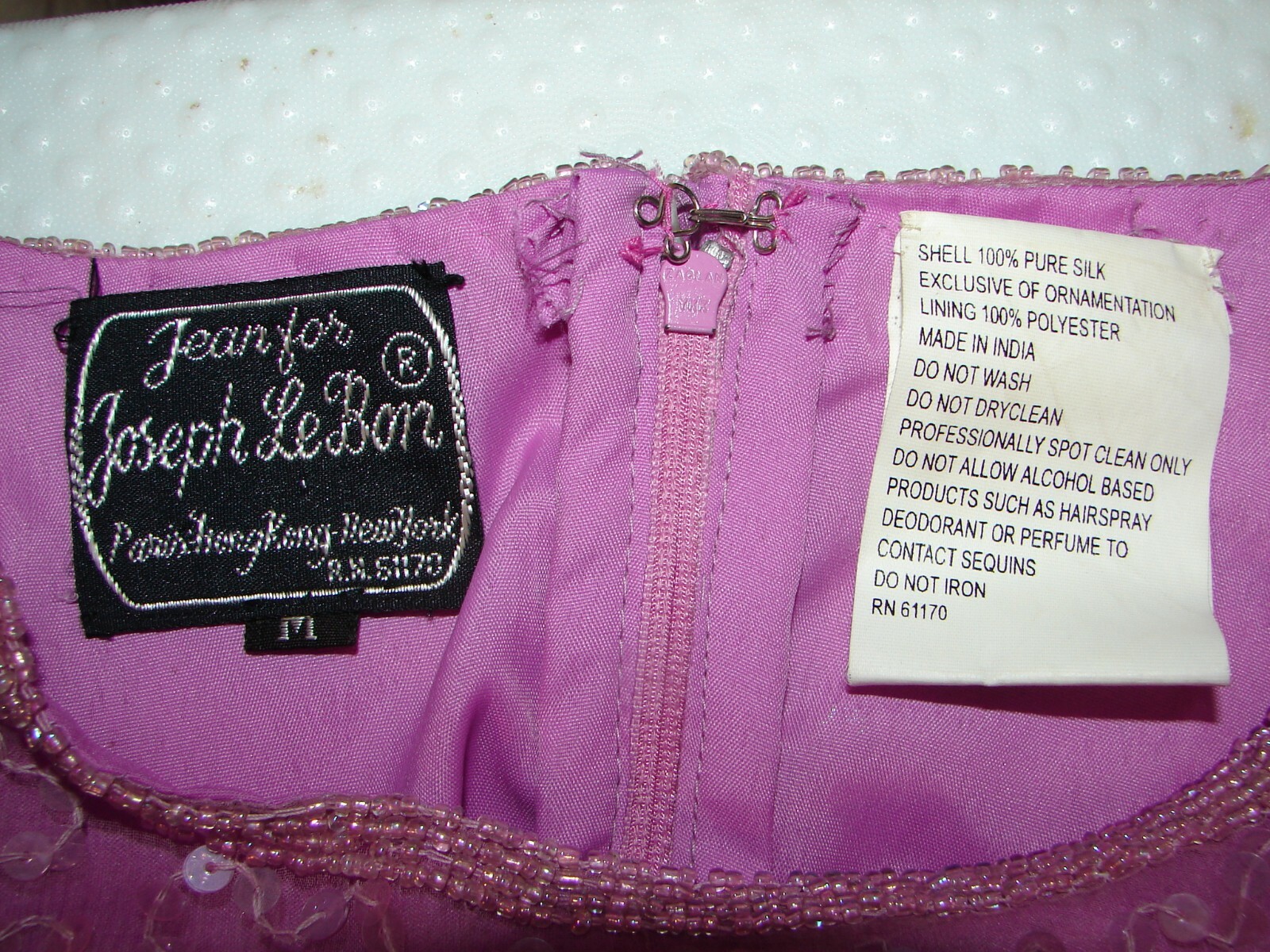 New with Tag Silk Jean for Joseph Le Bon Sequence Skirt and Top Set Size Medium