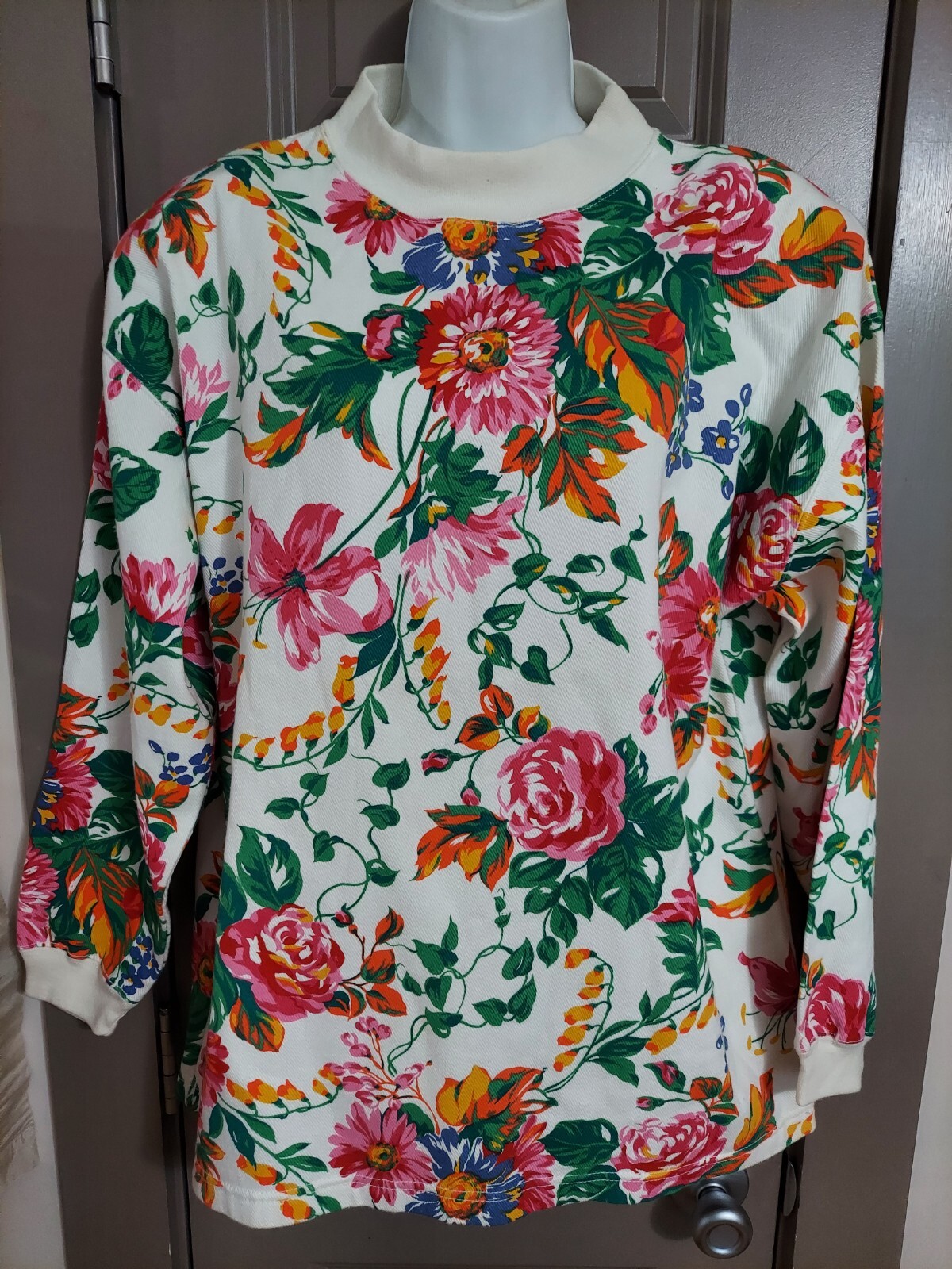Vtg 80’s Best American Clothing Co Women’s Fairy Kei Pullover Shirt Top